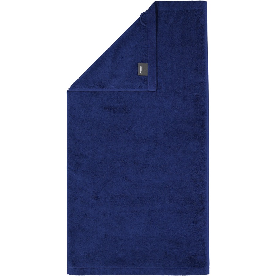 Cawö Handtücher Life Style Uni 7007 navy - 133 Handtuch 50x100 cm Schwarz