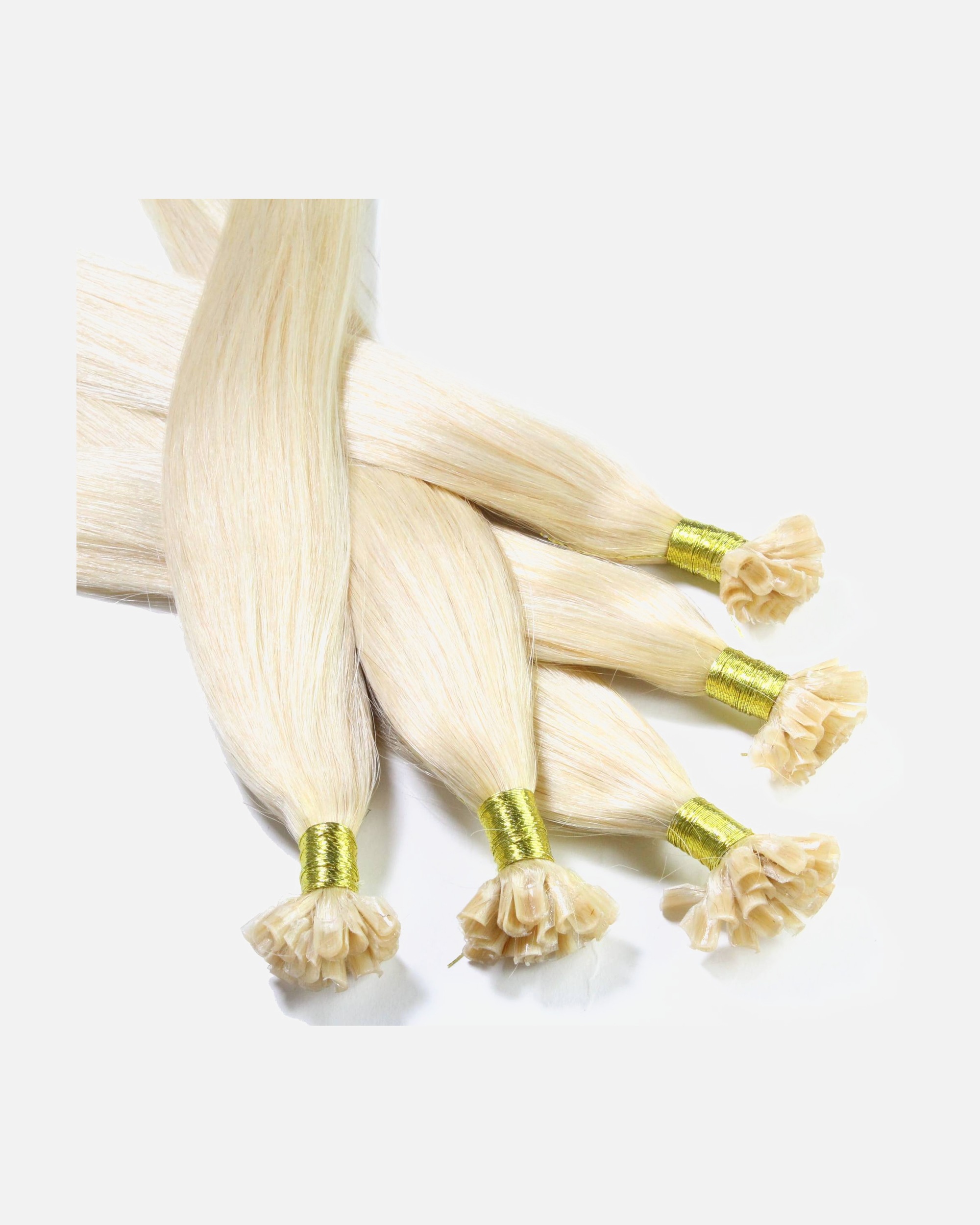 Extensions für Weiblich hair2heart Bonding Extensions Echthaar #10/0 Hell-Lichtblond 1g 60cm