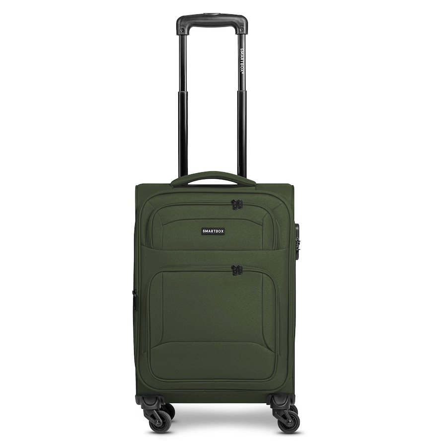 Smartbox Edition 04 4 Rollen Kabinentrolley 55 cm mit Dehnfalte slate-green Grün Herren