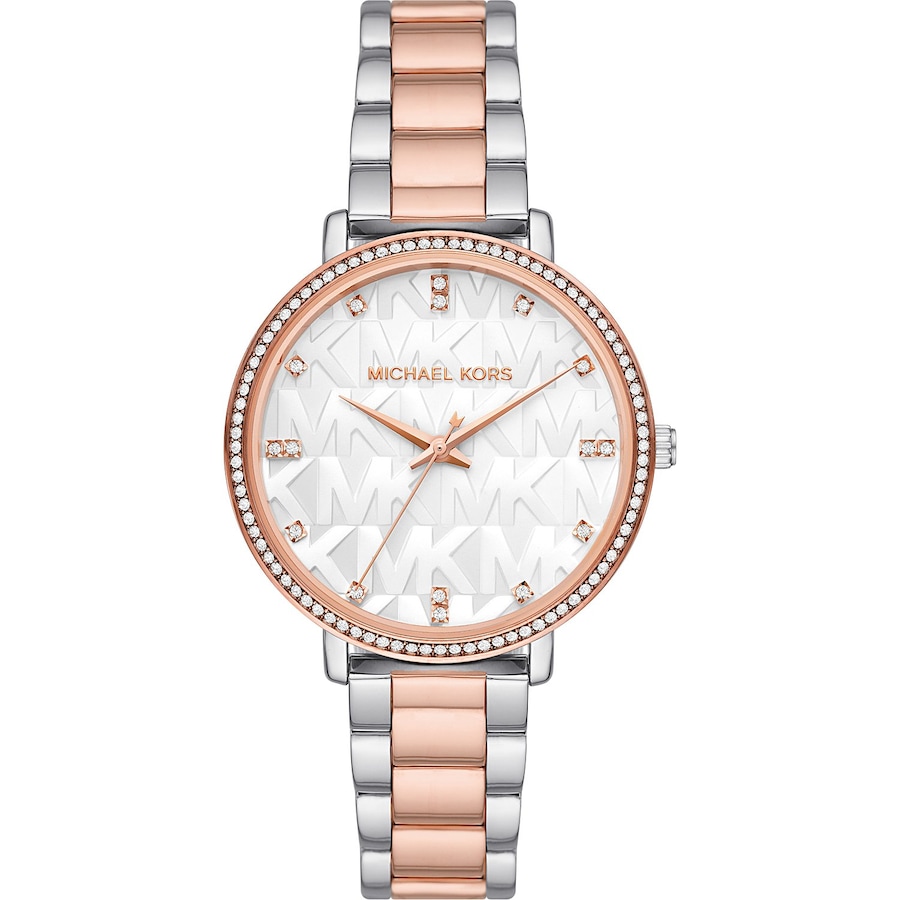 Michael Kors Damenuhr Metall bicolor, roségold Damen