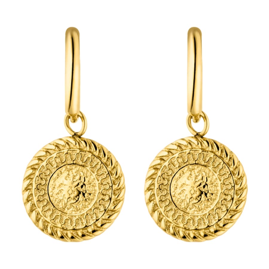 Purelei Waina Ohrringe 100% Edelstahl Gold Damen