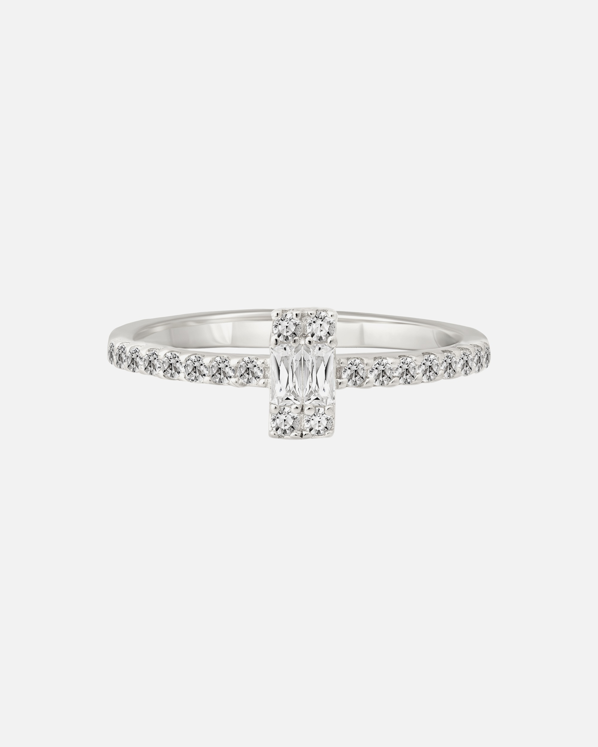 Ring für Weiblich caï Ring 925/- Sterling Silber Zirkonia 050 (15,9)