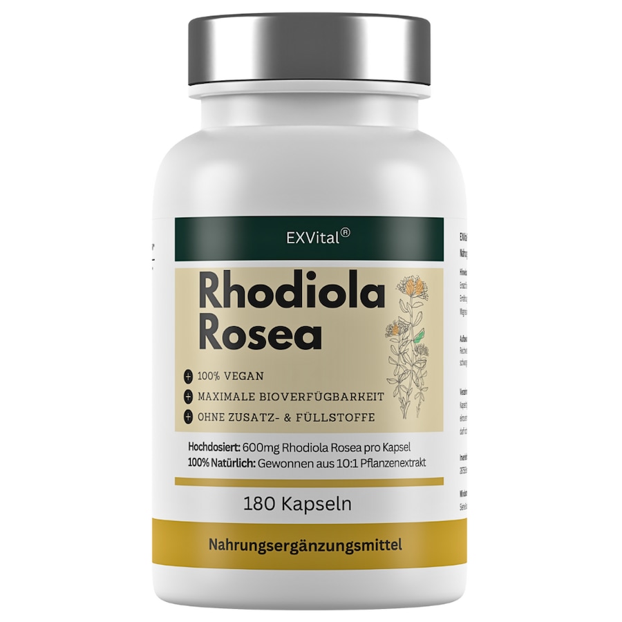 EXVital EXVital Rhodiola Rosea, hochdosiert & vegan 138 g