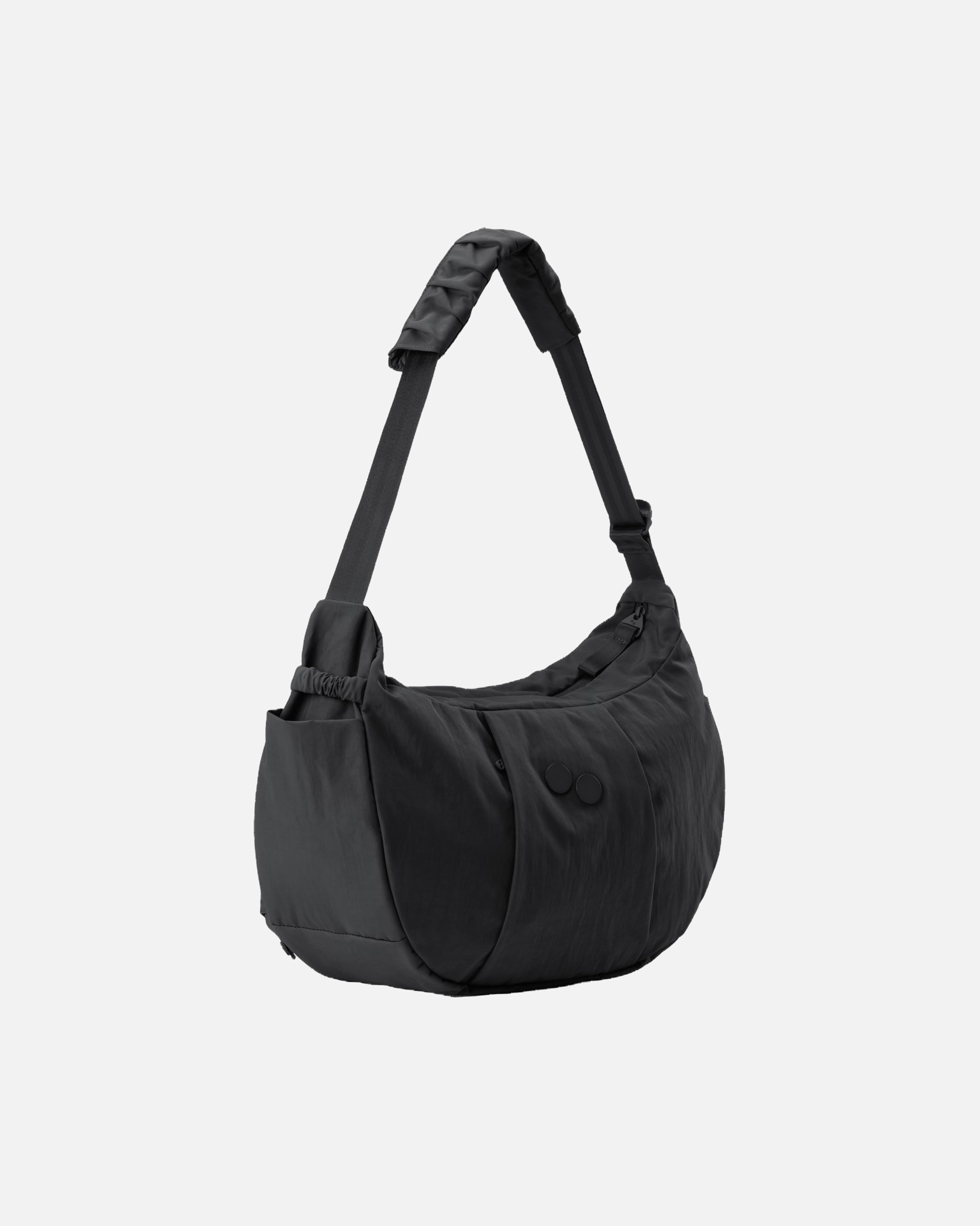 Handtasche für Weiblich Pinqponq Default Brand Line Handtasche Krumm Large Crinkle Black