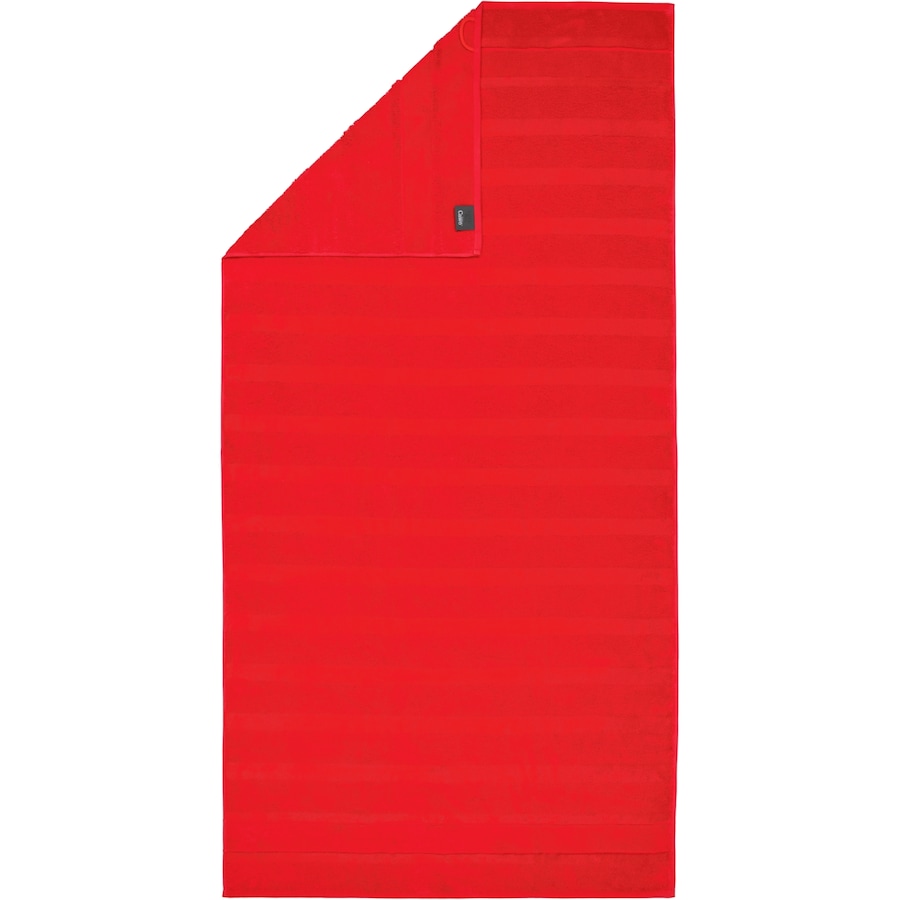 Cawö Handtücher Noblesse2 Uni 1002 rot - 203 Duschtuch 80x160 cm Dunkelrot