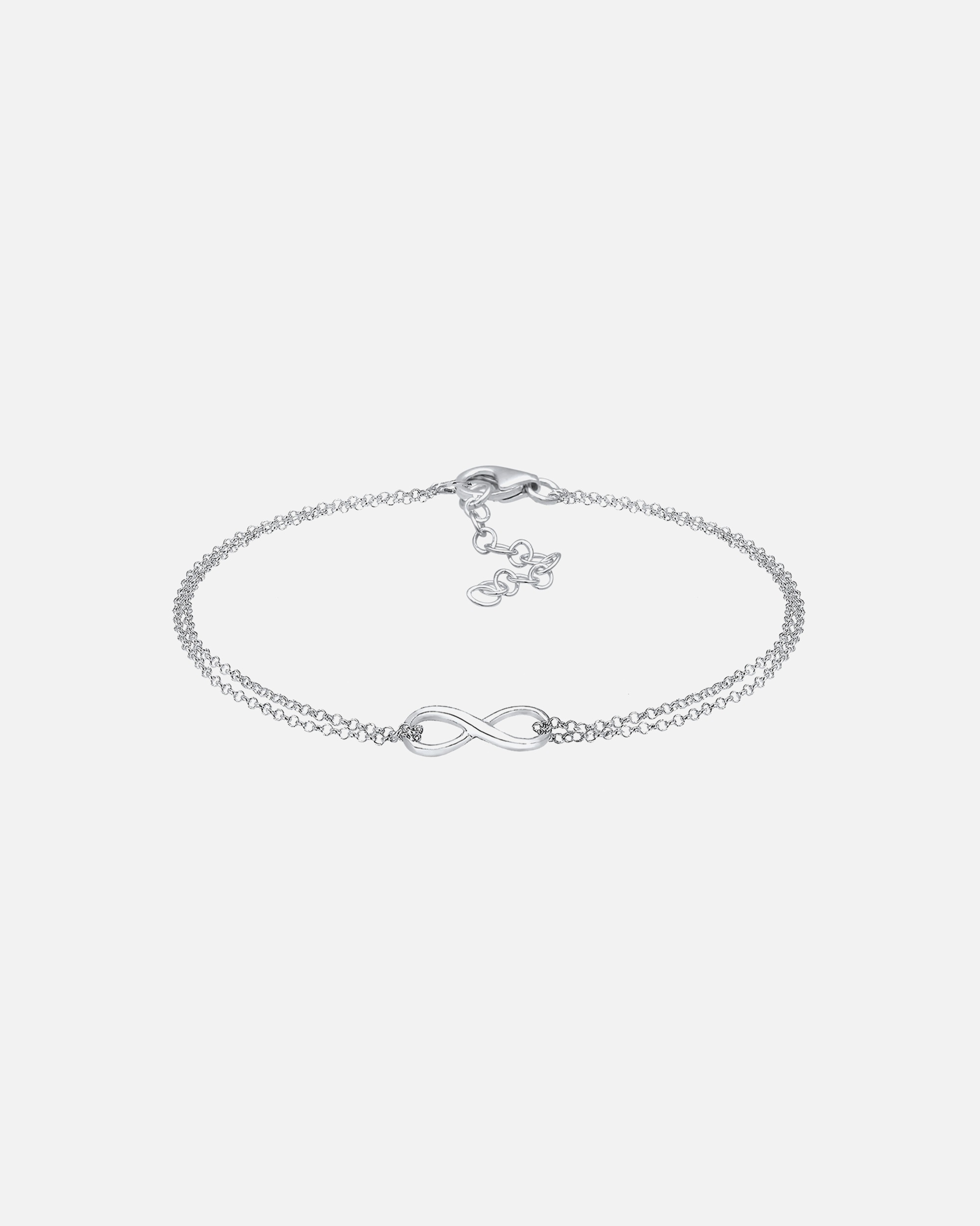 Armband für Weiblich Elli Infinity Symbol Love Unendlich 925 Sterling Silber 19