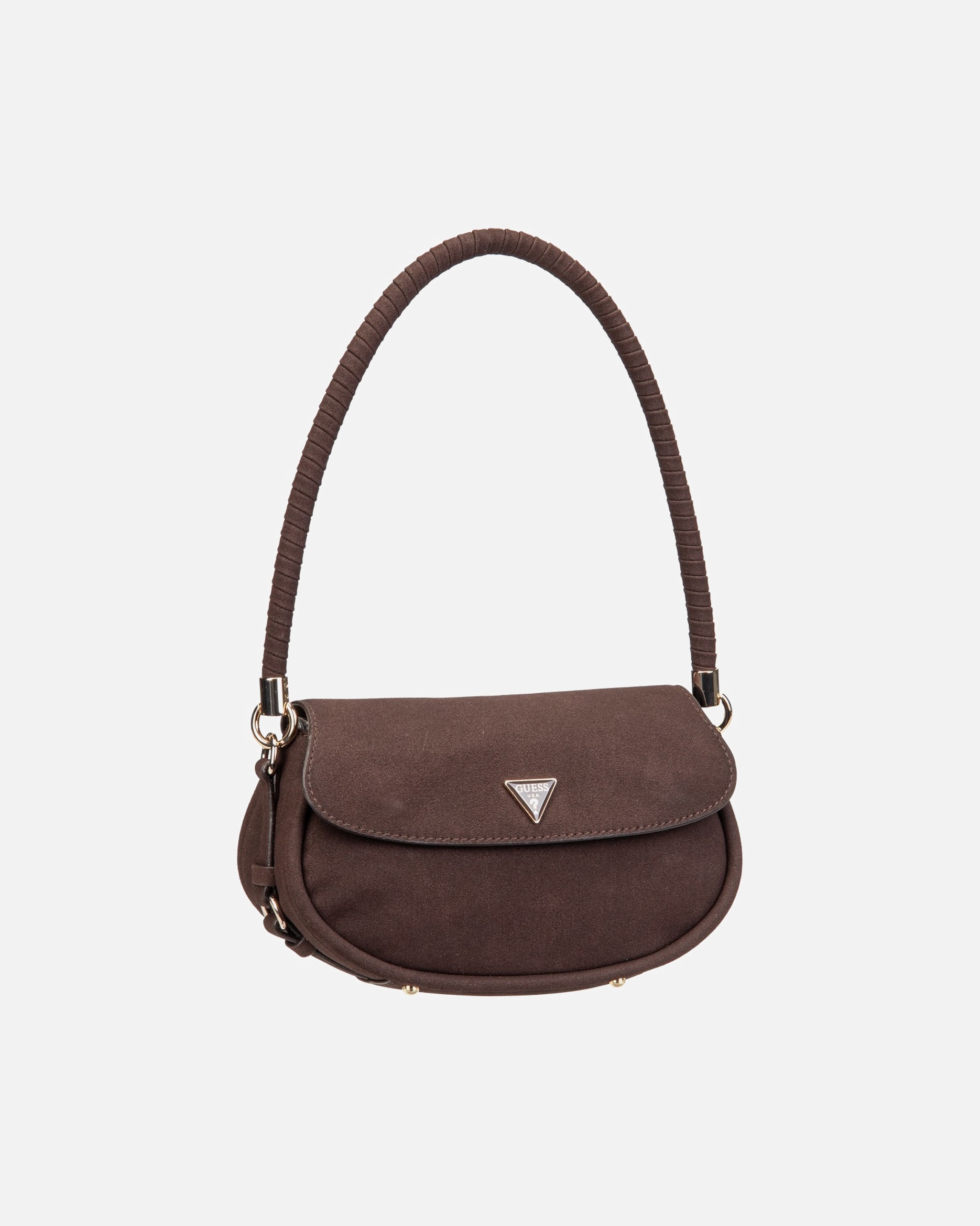Handtasche für Weiblich Guess Handtasche Danya Flap Shoulder Espresso