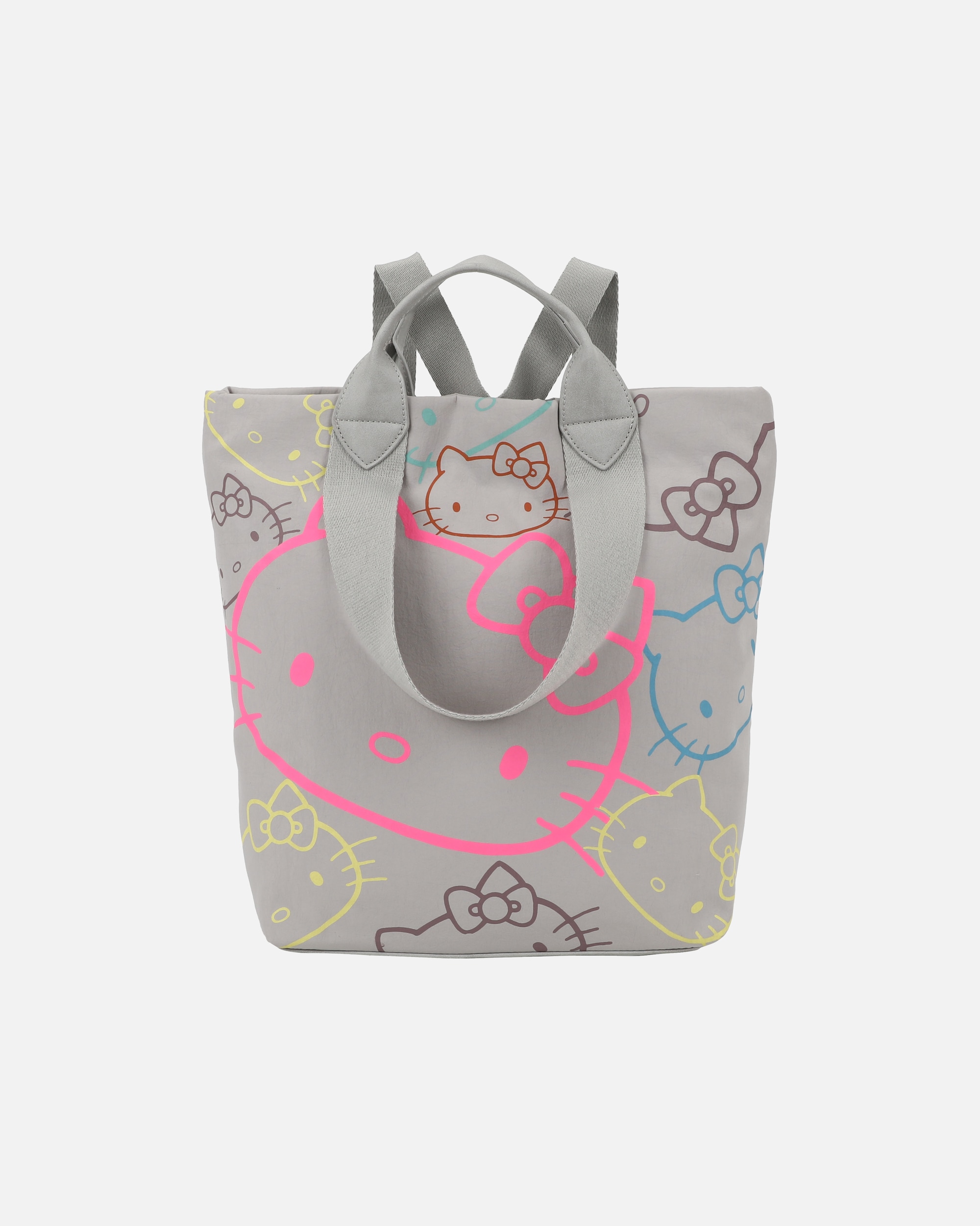 Rucksack für Weiblich Fritzi aus Preußen Rucksack JU Limited Outline im tollen Hello Kitty-Prints grau