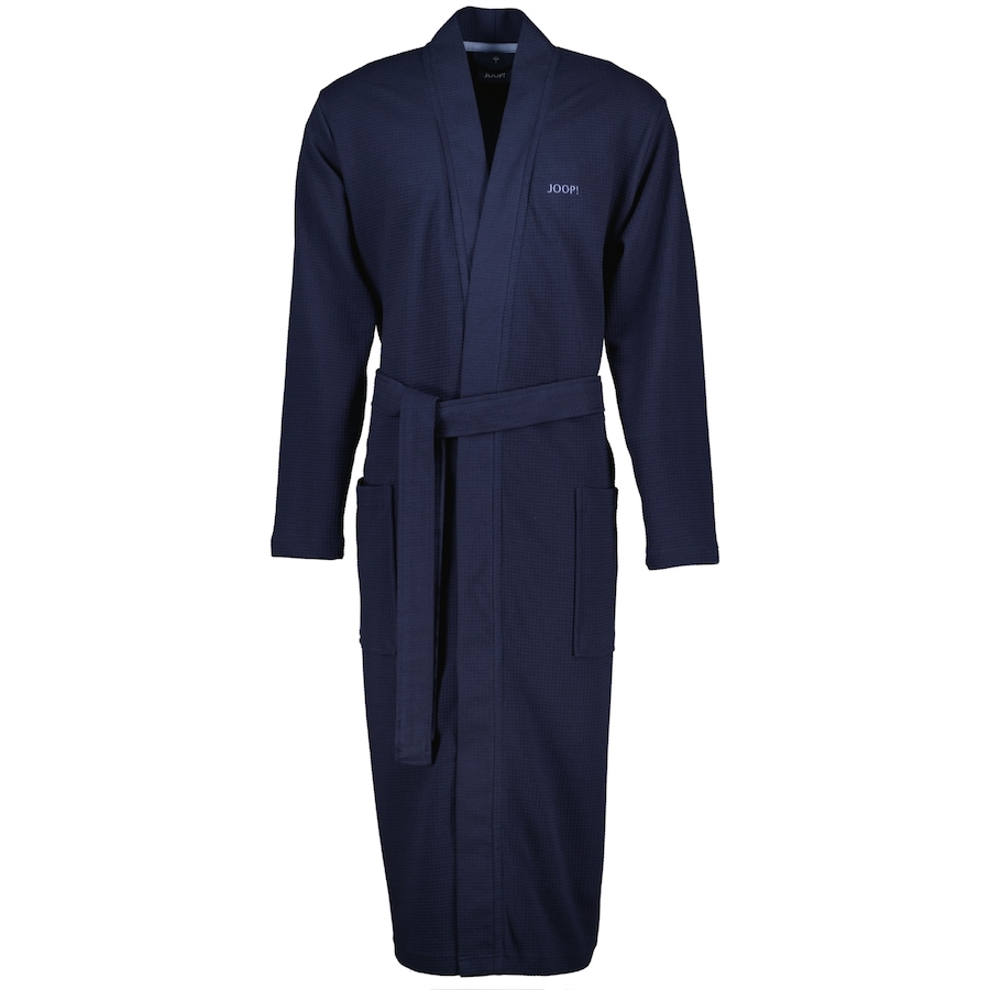 JOOP! Bademäntel Herren Kimono Pique 1656 blau - 175 S