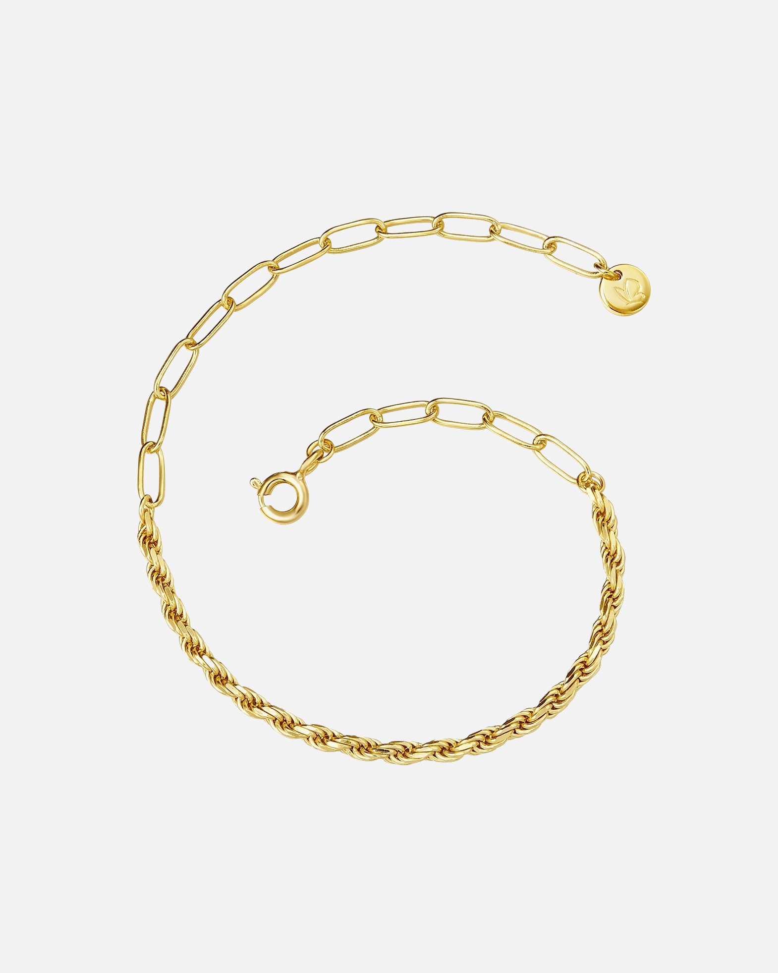 Armband für Weiblich Glanzstücke München Armband Sterling Silber in Gelbgold 18,0 cm