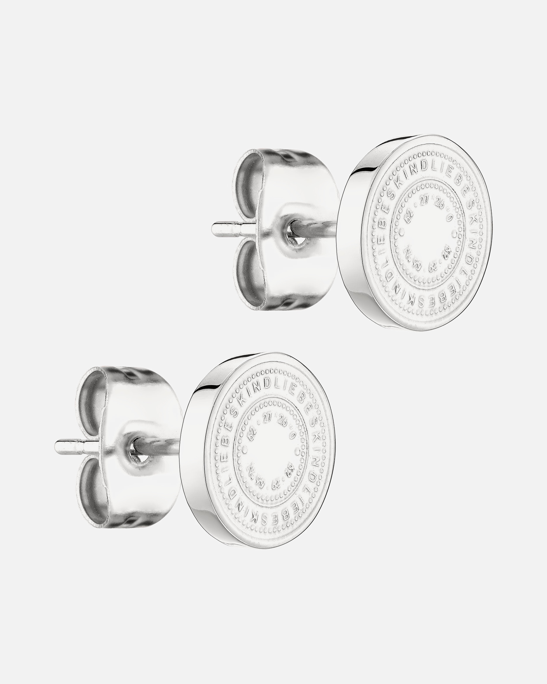 Ohrringe für Weiblich Liebeskind Ohrstecker Edelstahl silber