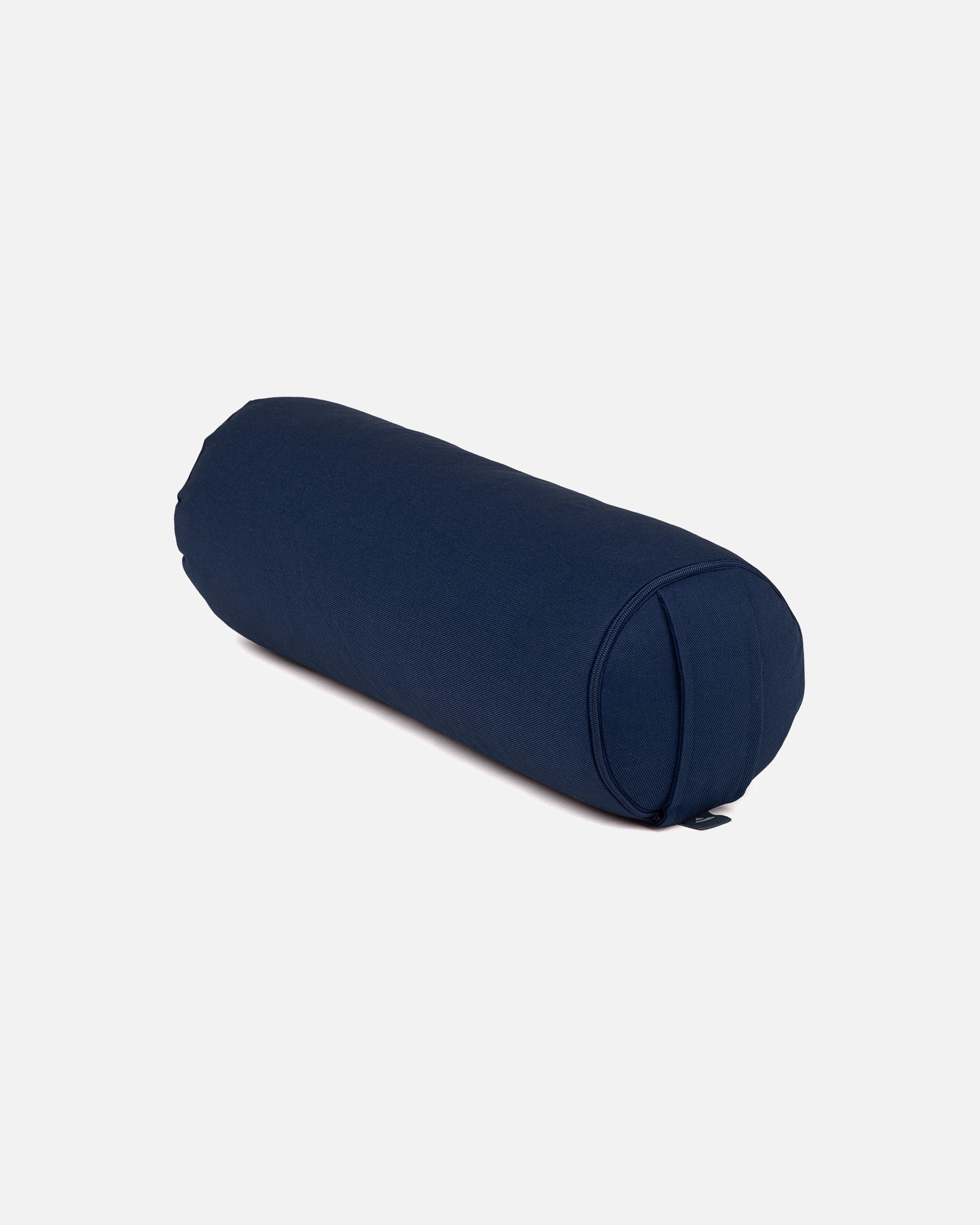 Yogazubehör für Unisex bodhi Yoga Mini-Bolster (rund), Nackenrolle, ECO, Buchweizenschalen dunkelblau