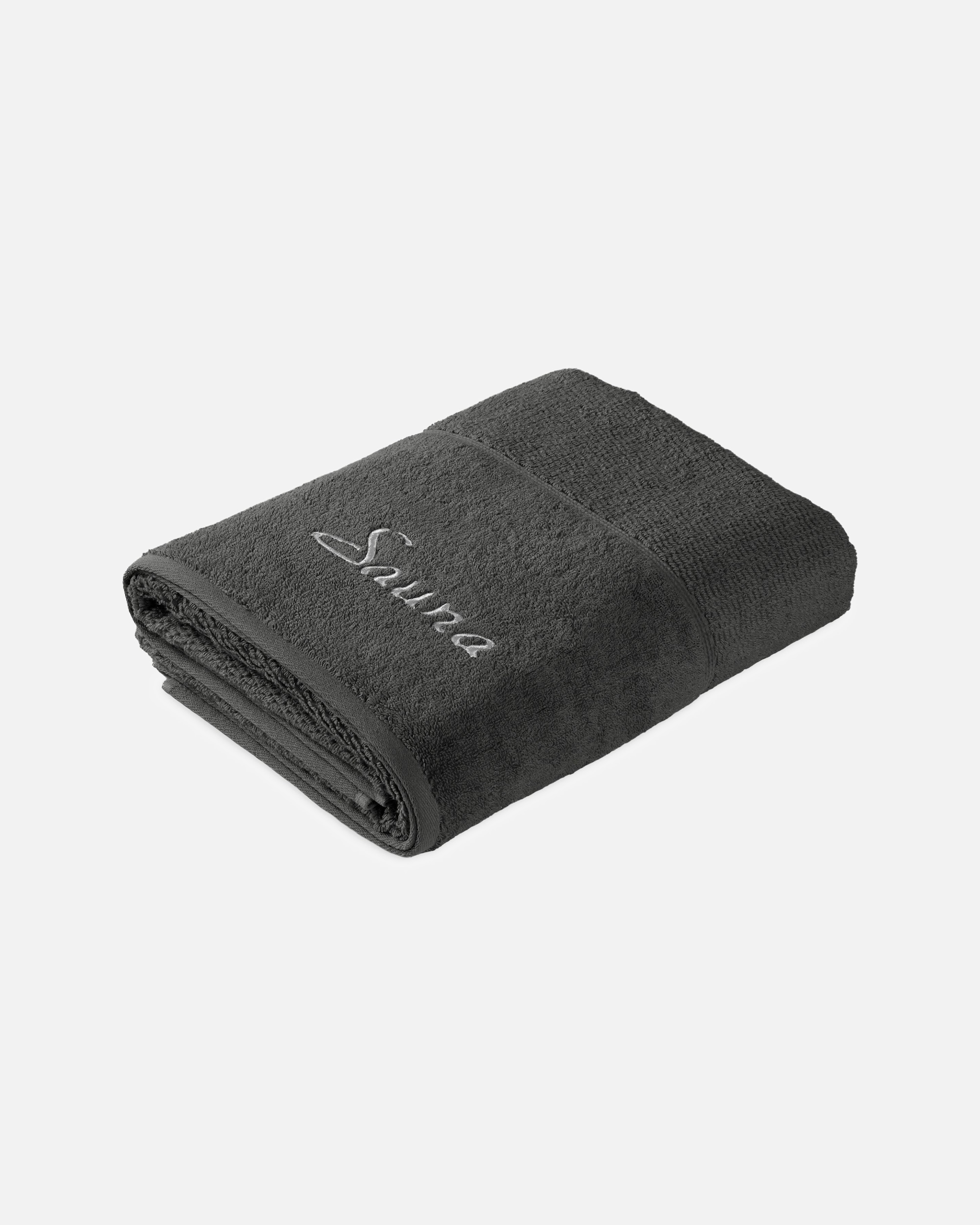Handtuch für Unisex frottana Saunatuch Pearl graphite