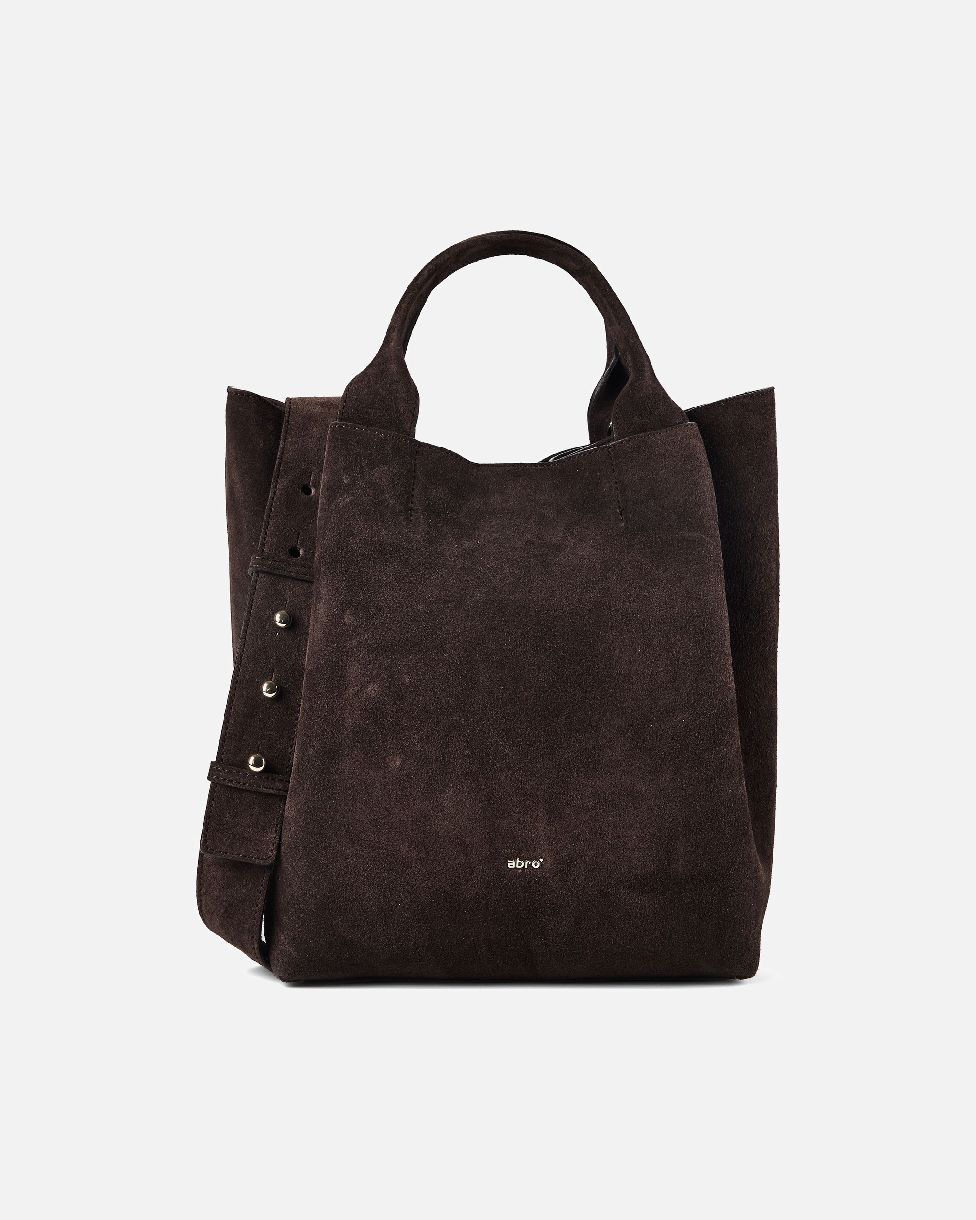 Tasche für Weiblich abro Essential Henkeltasche dark brown