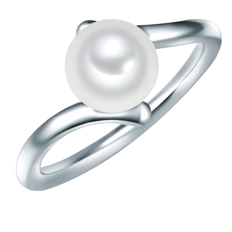 Valero Pearls Damenring 925er Silber 64 Damen