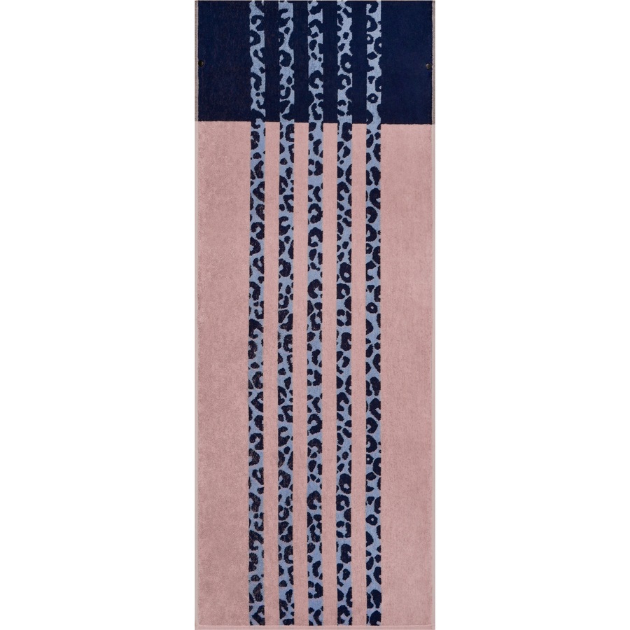 Cawö Fitness-Handtücher LEO STRIPE 6291 powder blue - 12 50x130 cm