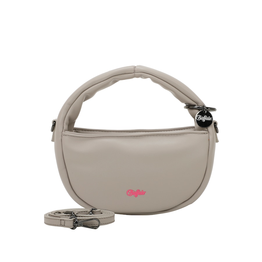 Buffalo Henkeltasche SOFT mit abnehmbarem Schultergurt braun Grau Damen