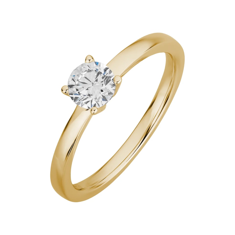 Lyomi Ring 585/- Gold Diamant Lab Grown weiß 0,50ct. 054 (17,2) Damen
