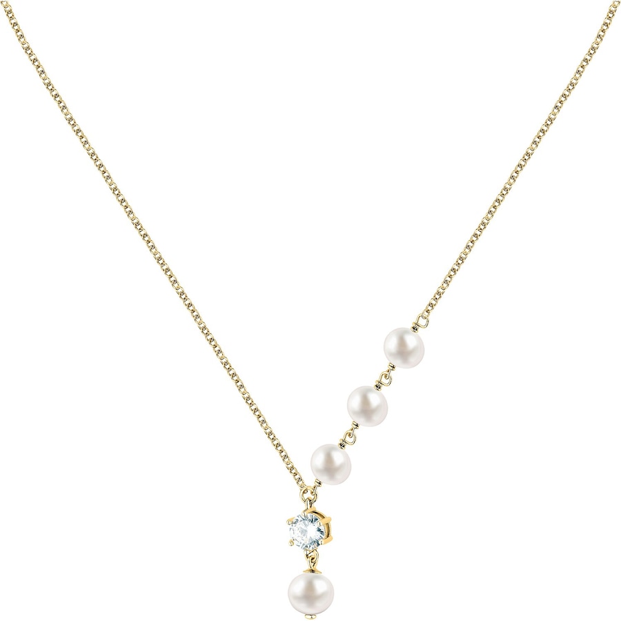 Morellato Kette 925er Silber, recycelt gelbgold Damen