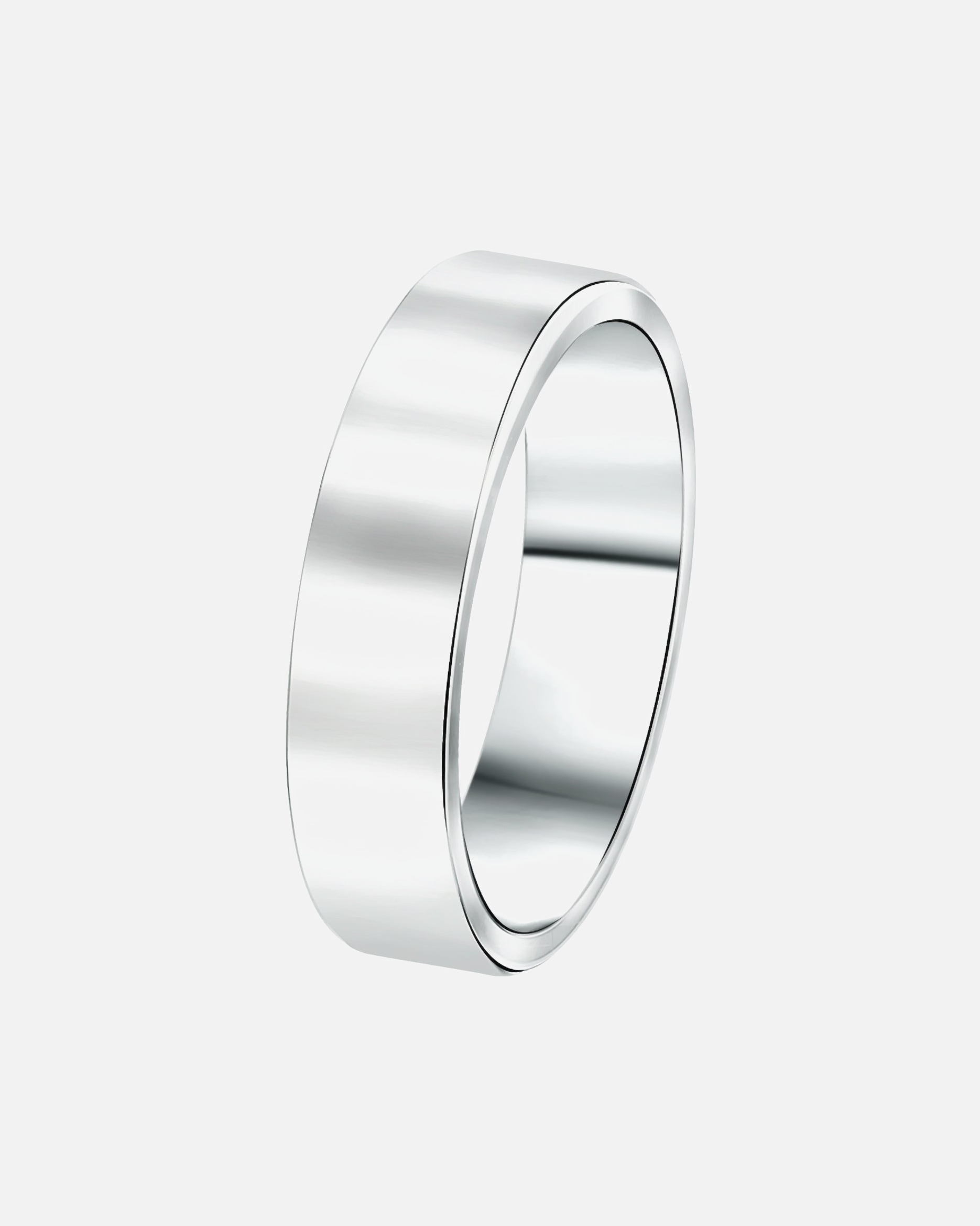 Ring für Männlich Lucardi Ringe 'Marrakech' Stahl Silber - 63mm