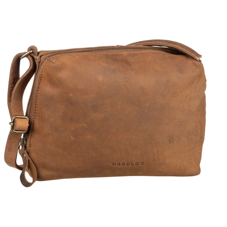 Harold's Bodybag Antic Casual Postcase L Natur Hellbraun Damen