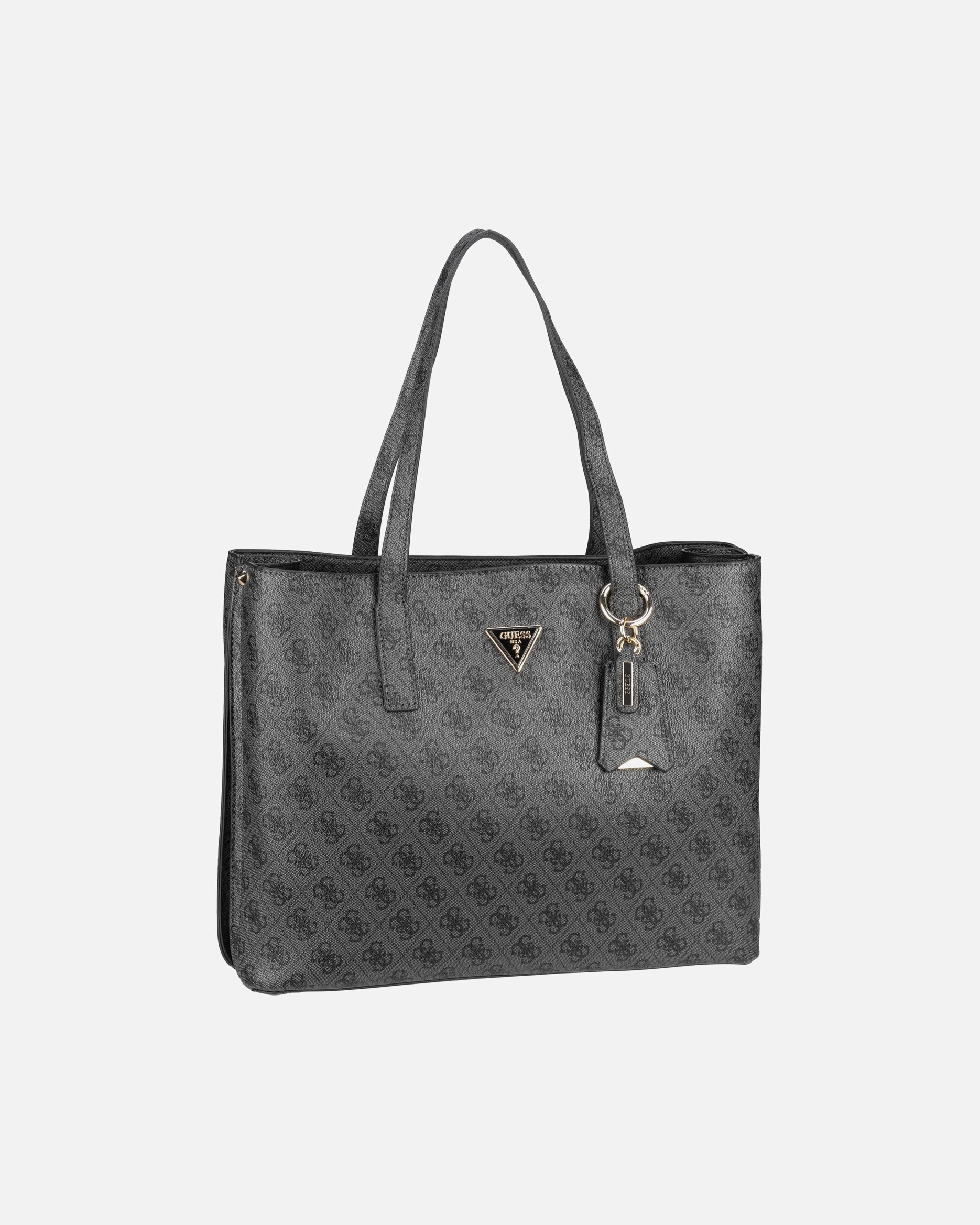Shopper für Weiblich Guess Shopper Meridian II Girlfriend TO Logo Coal
