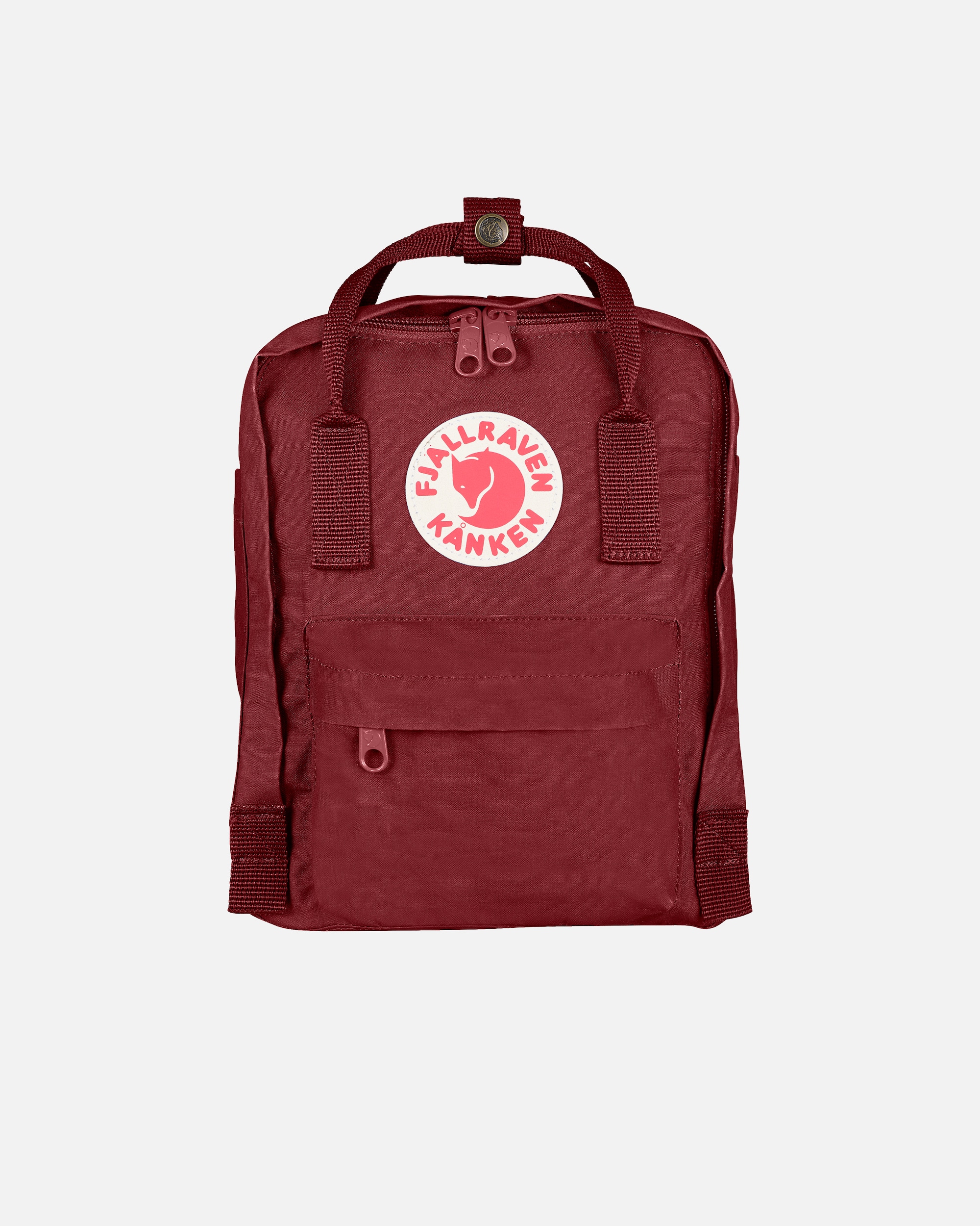 Rucksack für Weiblich Fjällräven Rucksack Kånken Mini Ox Red