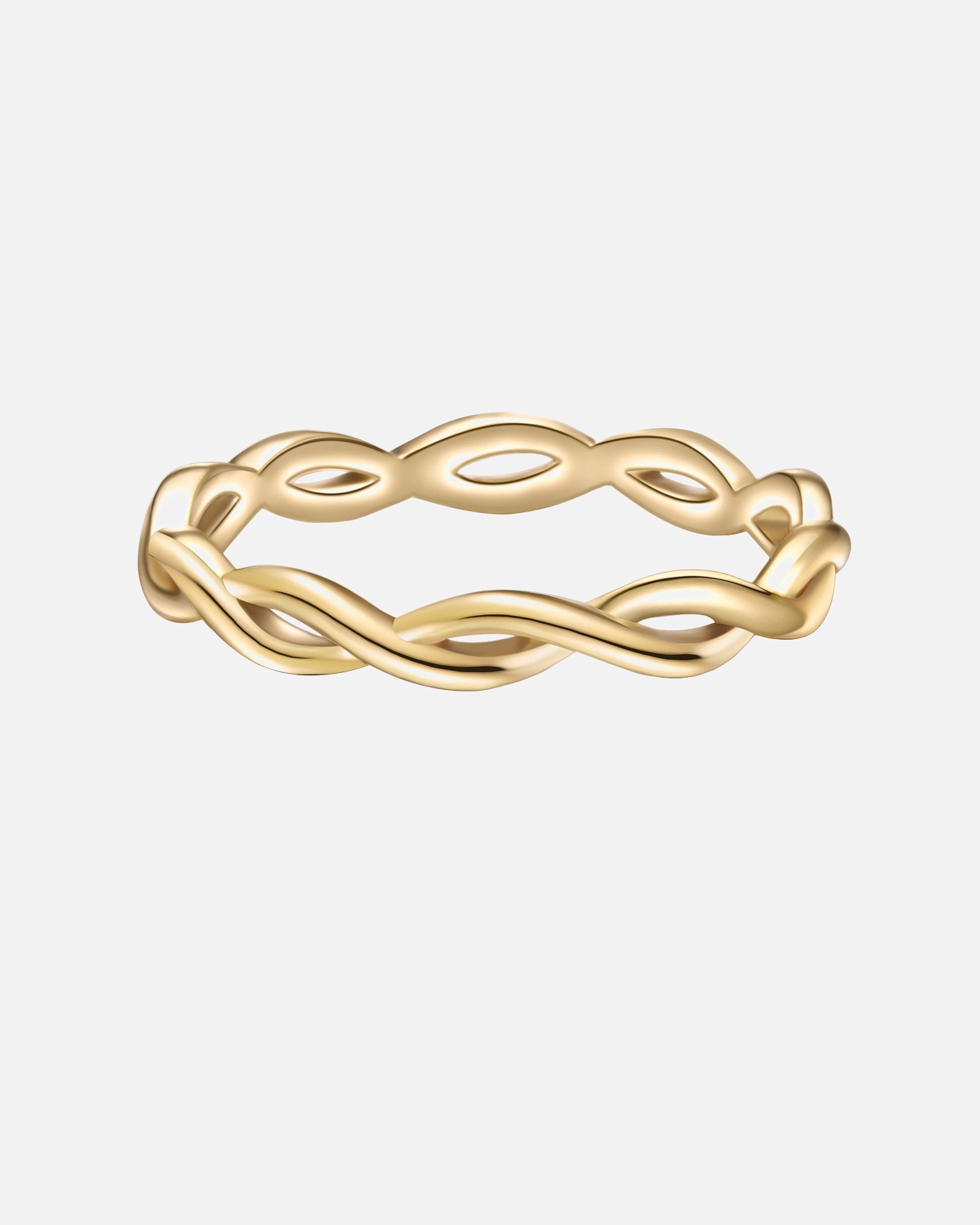 Ring für Weiblich Glanzstücke München Ring aus Sterling Silber in gelbgold 54