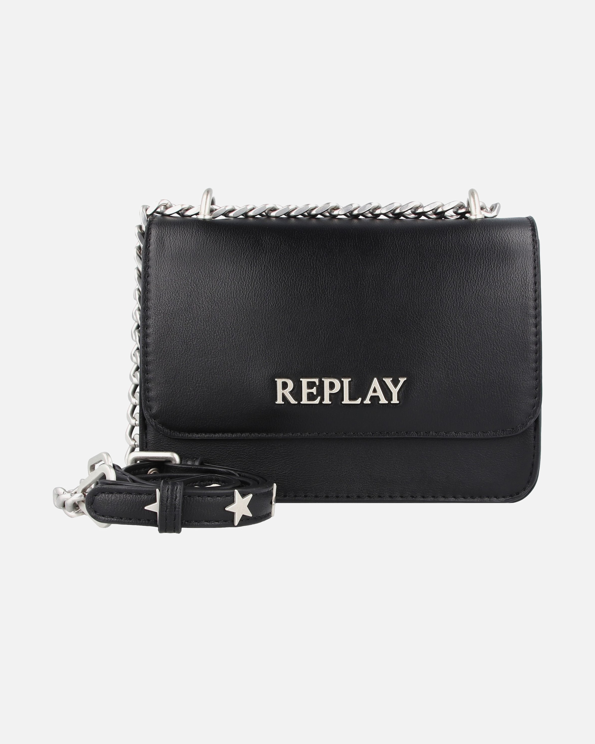 Clutch für Weiblich Replay Woman Umhängetasche black