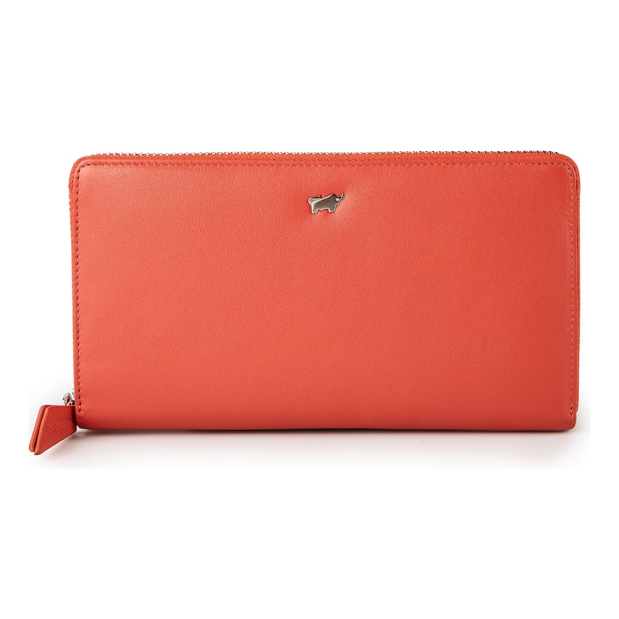 Braun Büffel Joy Geldbörse RFID Schutz Leder 19 cm coral Rosegold Damen