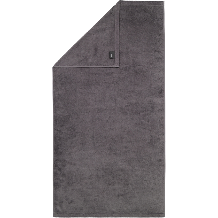Cawö Handtücher Life Style Uni 7007 anthrazit - 774 Duschtuch 70x140 cm Schwarz