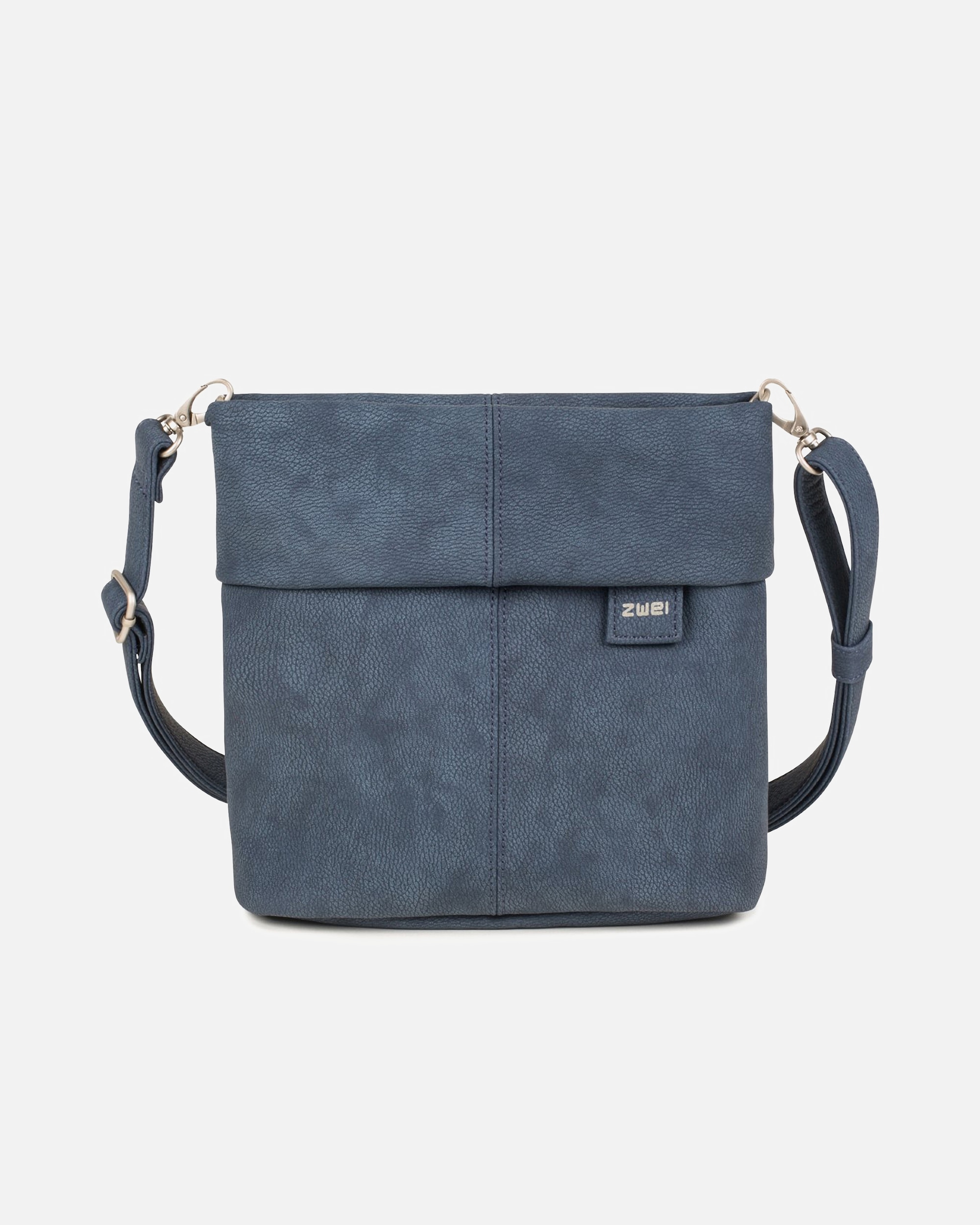Umhängetasche für Weiblich ZWEI Beuteltasche Mademoiselle M8 Nubuk Blue