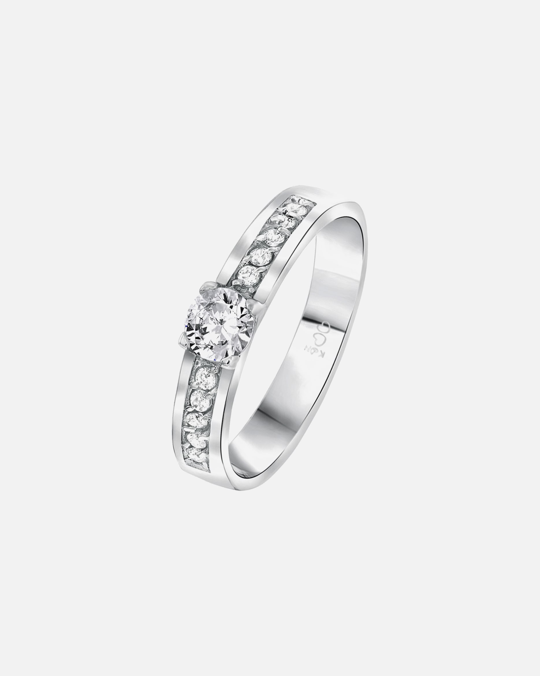 Ring für Männlich Lucardi Ringe Stahl Silber - 49mm