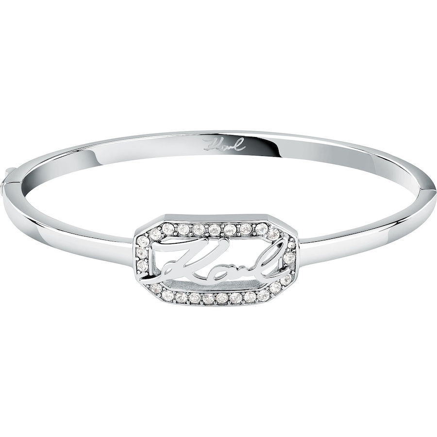Karl Lagerfeld Armreif Edelstahl One Size Damen
