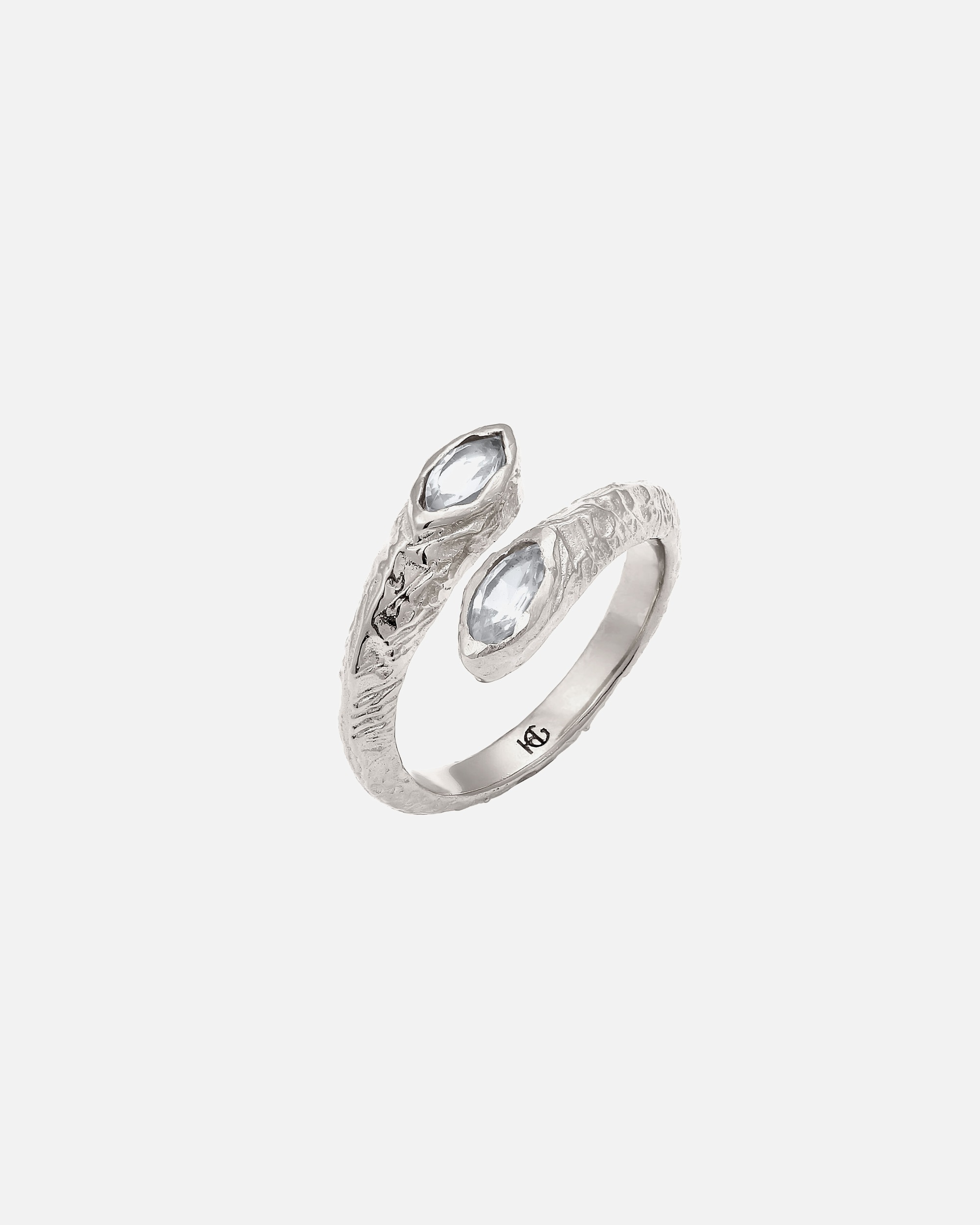 Ring für Weiblich Haze & Glory Default Brand Line Amethyst Hellgrün 925 Sterling Silber 56