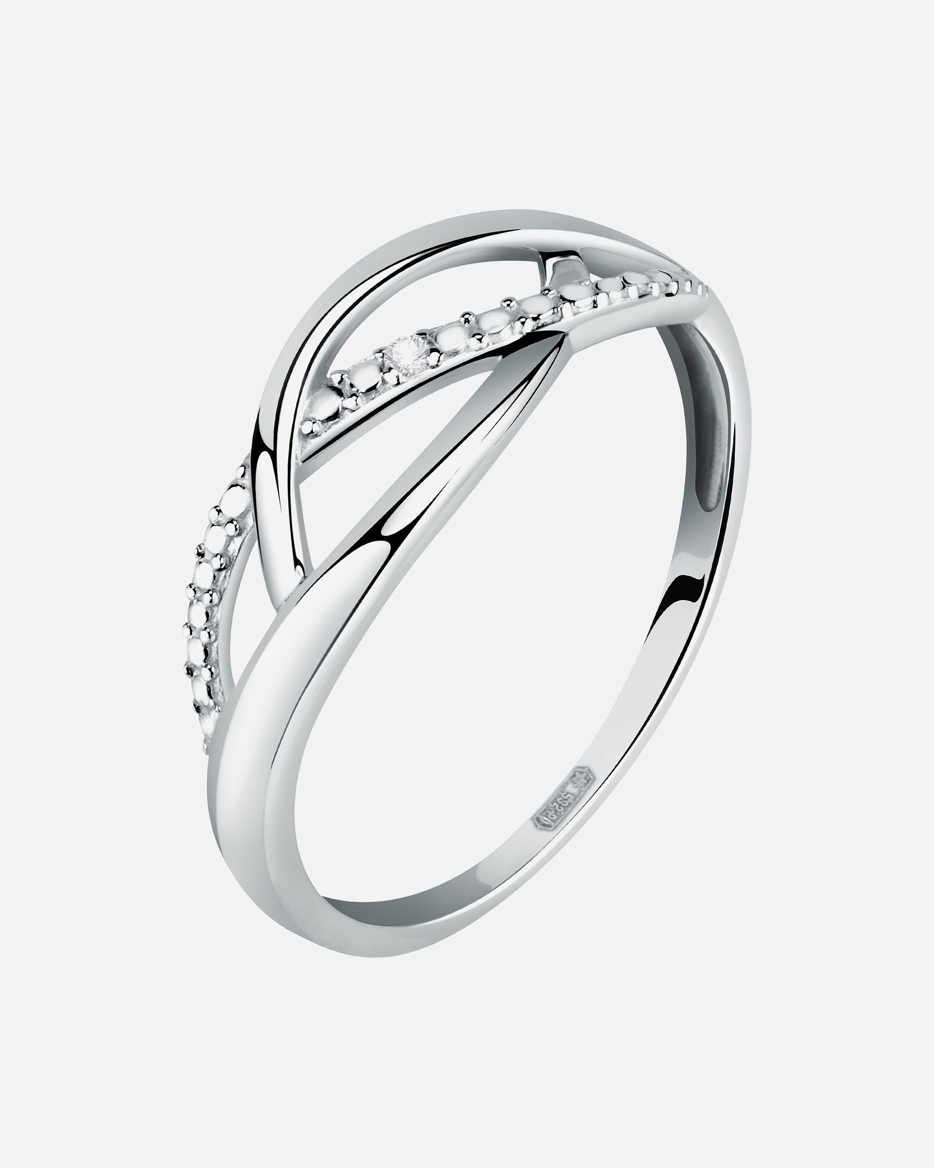 Ring für Weiblich CHRIST Damenring 375er Weißgold 56