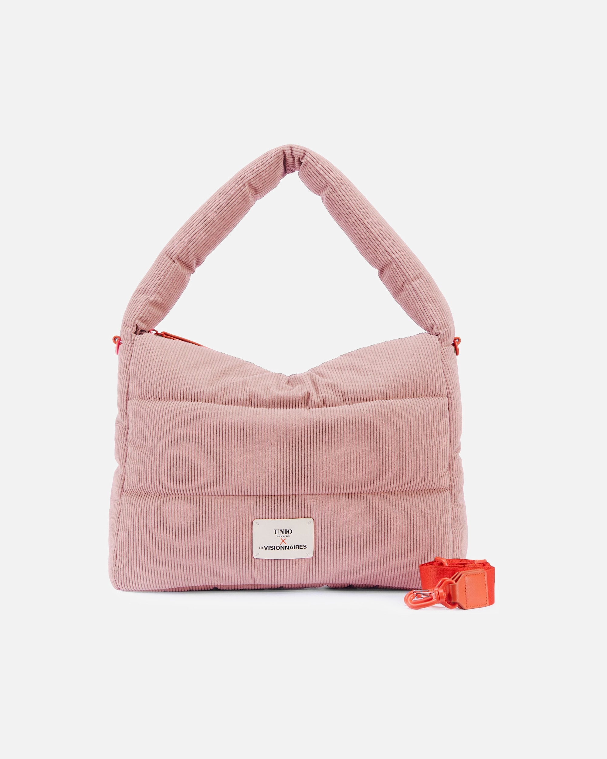 Umhängetasche für Weiblich LES VISIONNAIRES Default Brand Line Unio Hobo Schultertasche rose