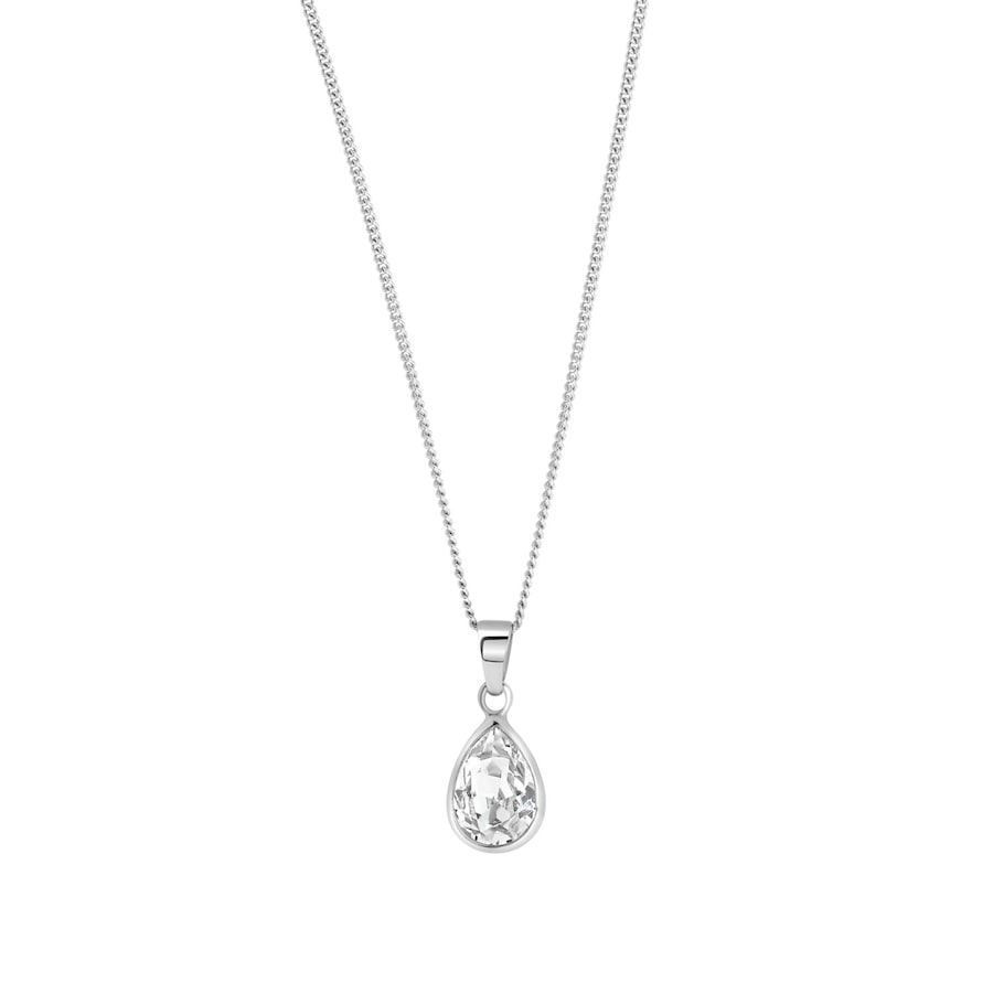 Lucardi Halskette 925 Silber 45cm Damen