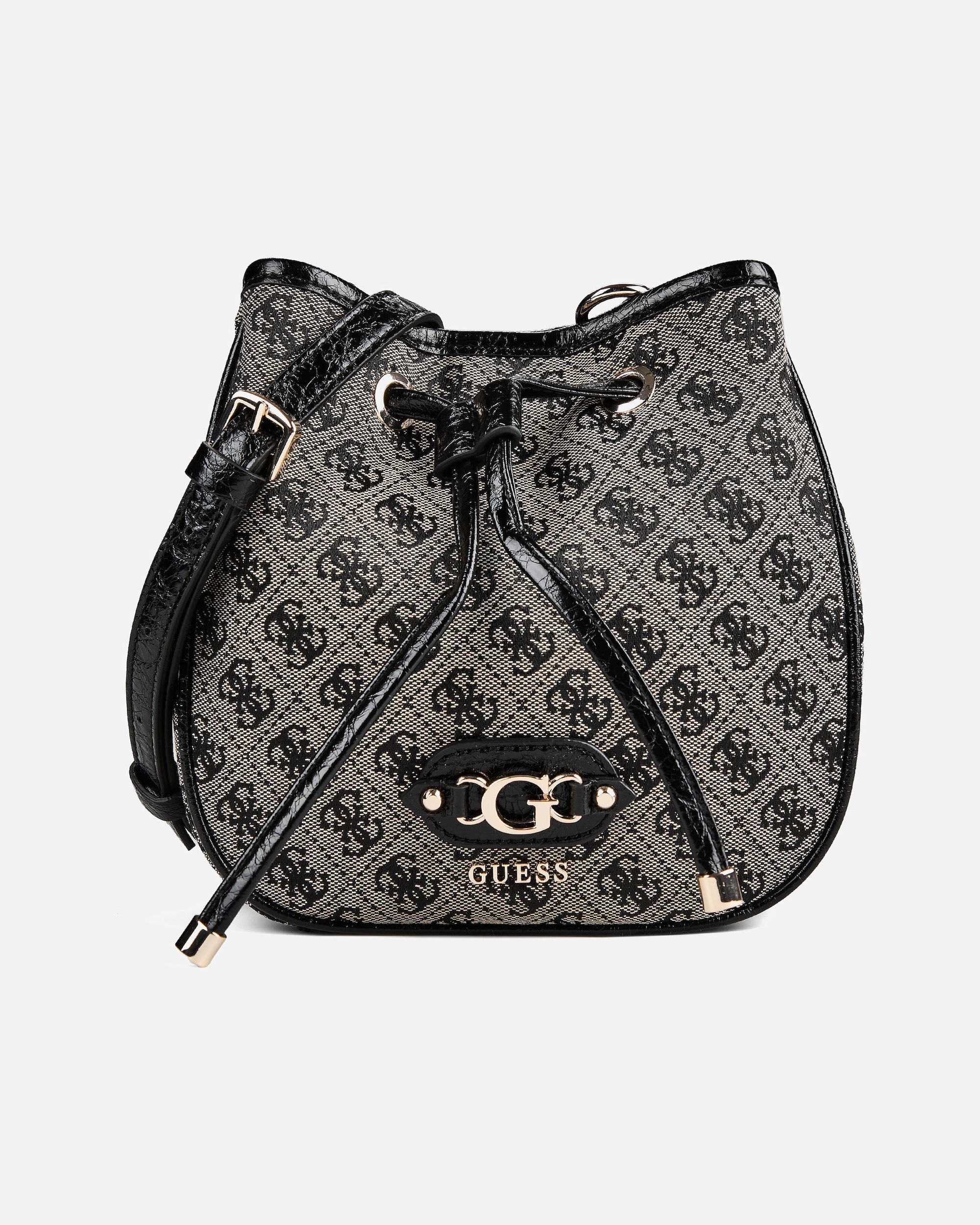 Tasche für Weiblich Guess Samantha Umhängetasche black logo