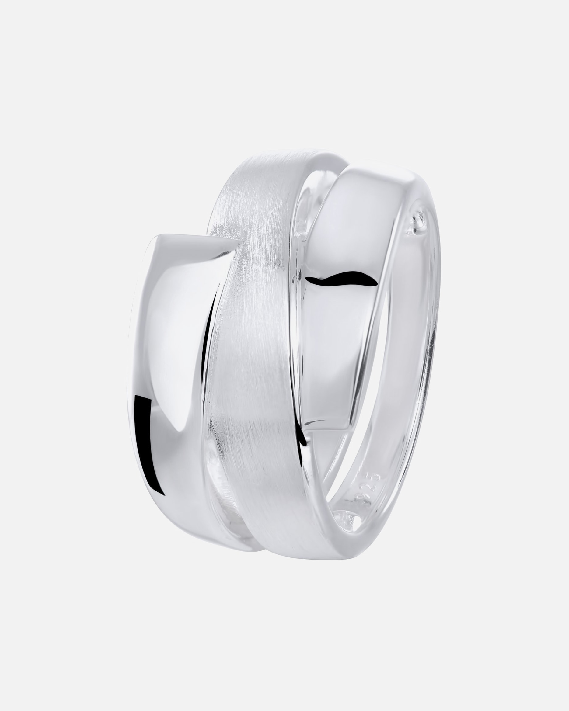 Ring für Weiblich Lucardi Ringe 925 Silber - silbern 52mm