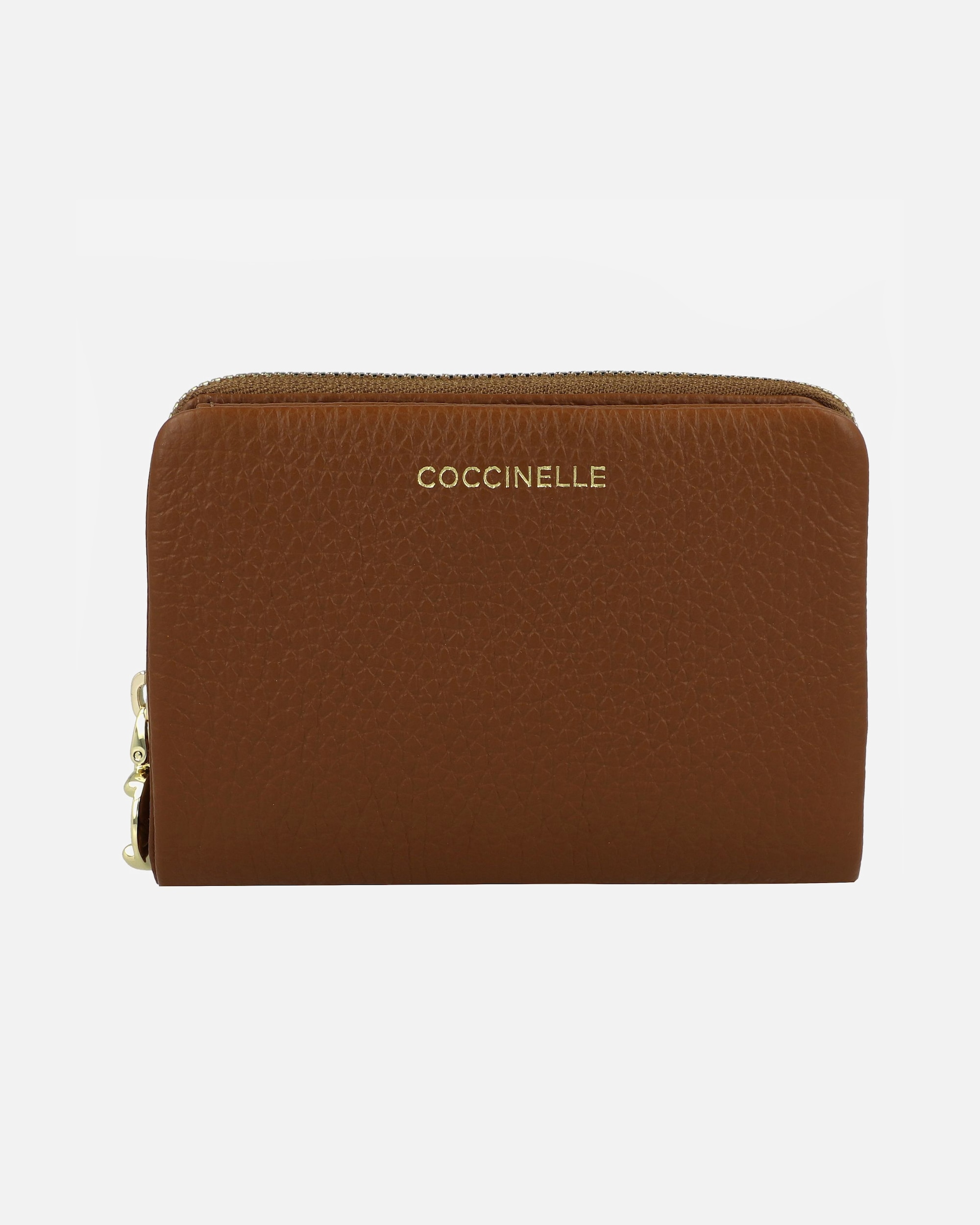 Portemonnaie für Weiblich Coccinelle C-Me Damengeldbörse cognac