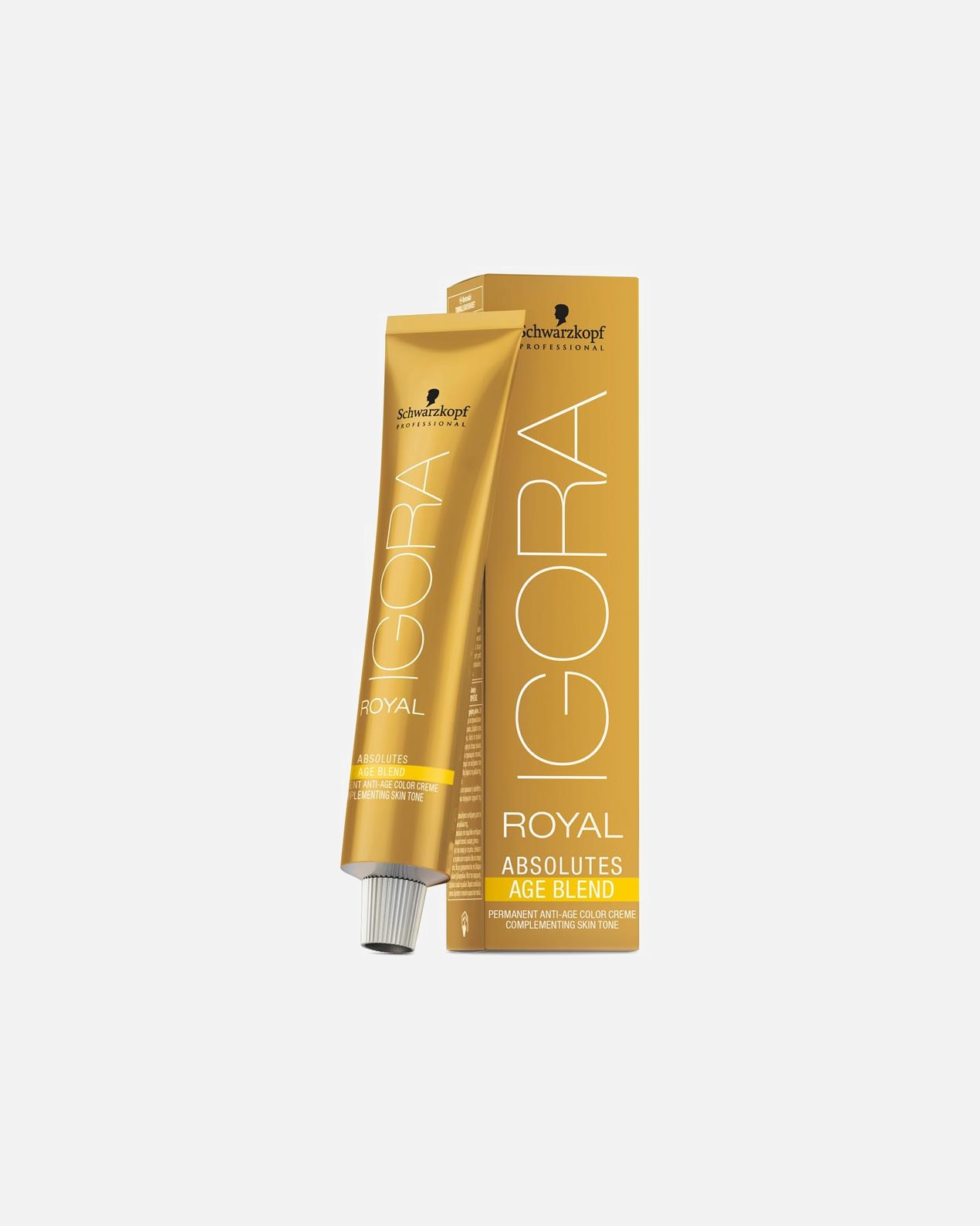 Haartönung für Unisex Schwarzkopf Professional Absolutes Permanent Anti-Age Color Creme 6-60 Dunkelblond Schoko Natur 60 ml
