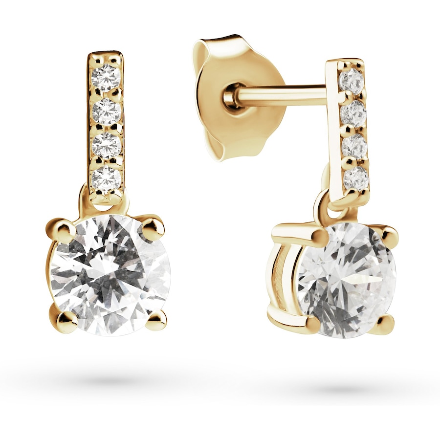FAVS Ohrstecker 375er Gelbgold One Size Damen