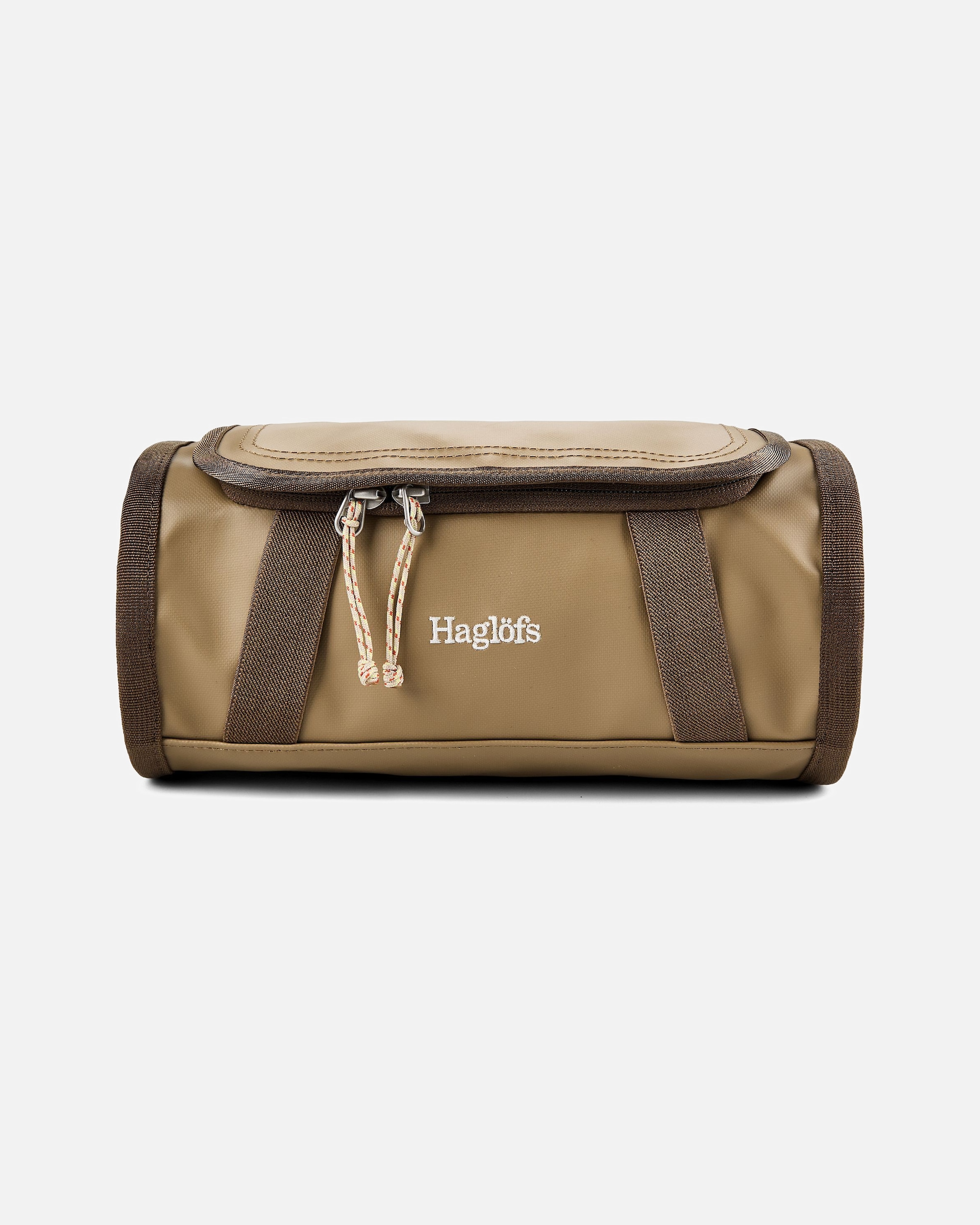 Kulturtasche für Männlich Haglöfs Lava Kulturbeutel oak brown-teak brown