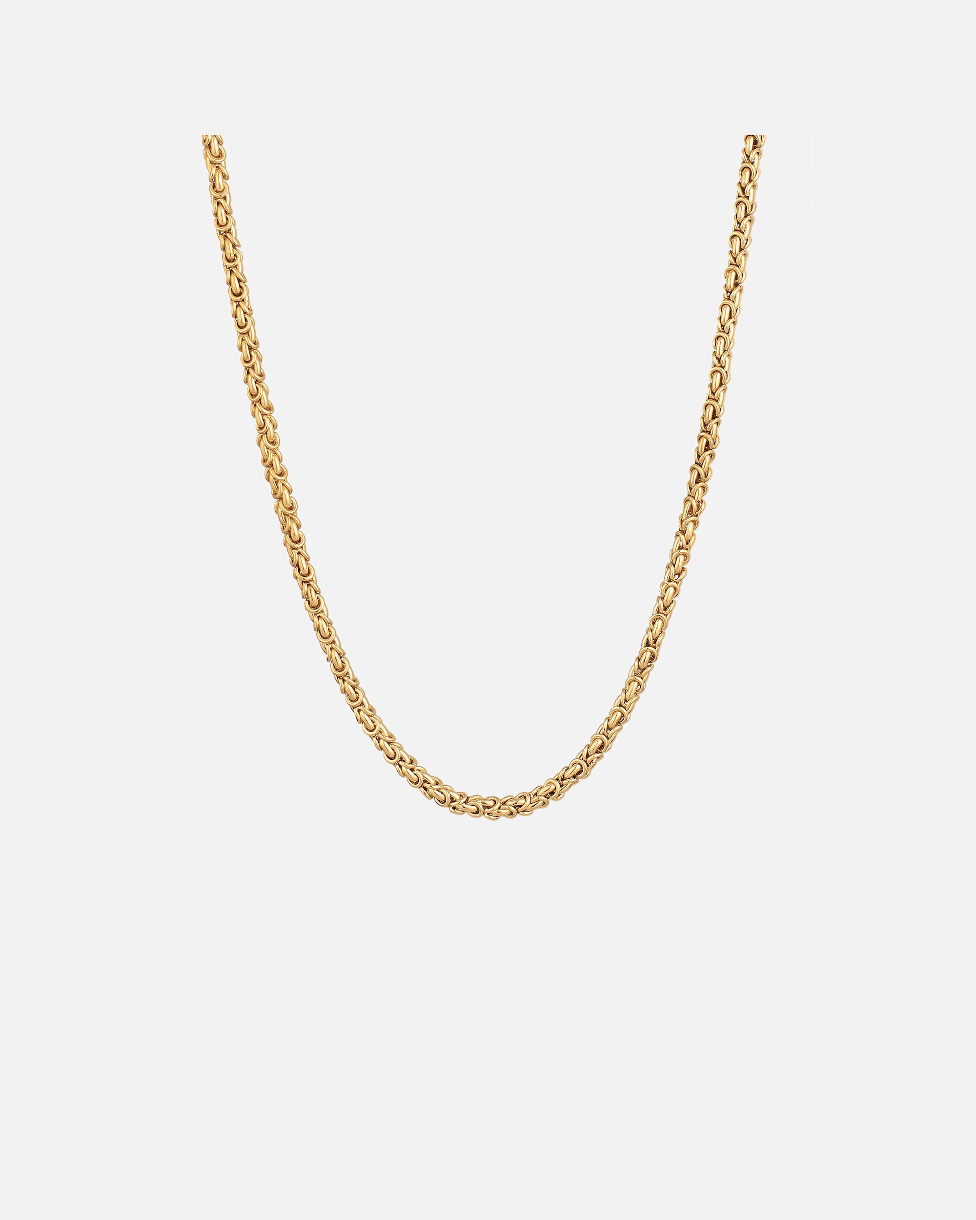 Halskette für Männlich KUZZOI Herren Königskette Oxidiert Basic 925 Silber 50