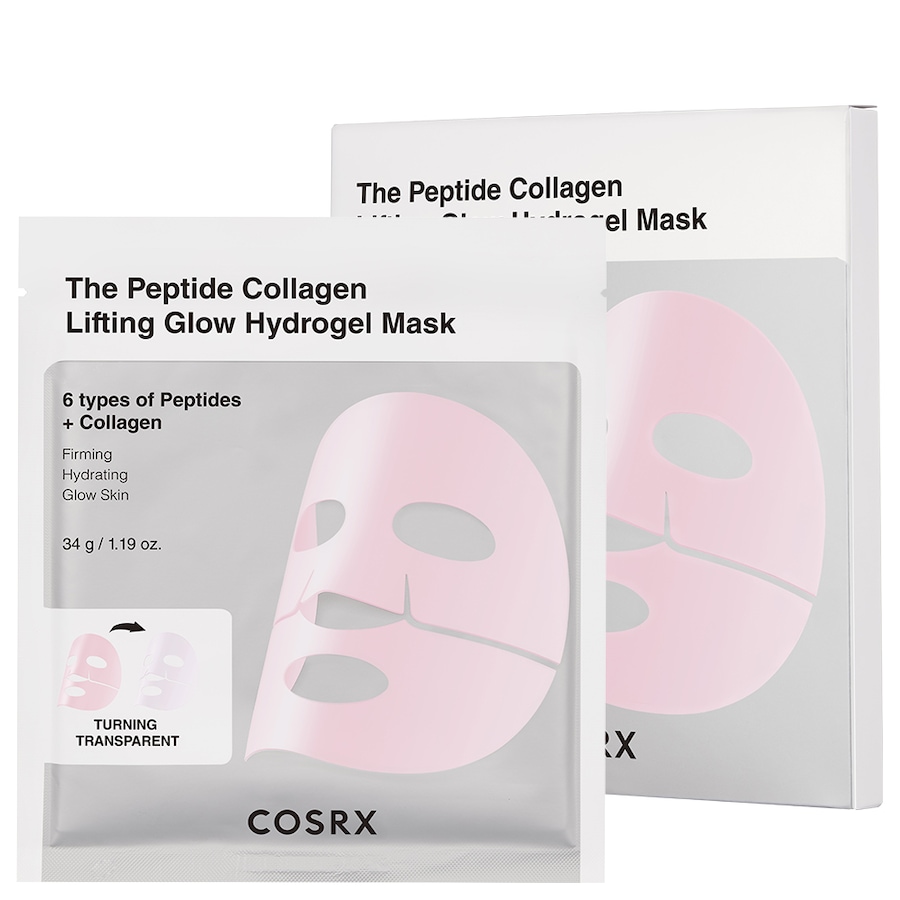Cosrx The Peptide Collagen Lifting Glow Hydrogel Mask 3er Pack