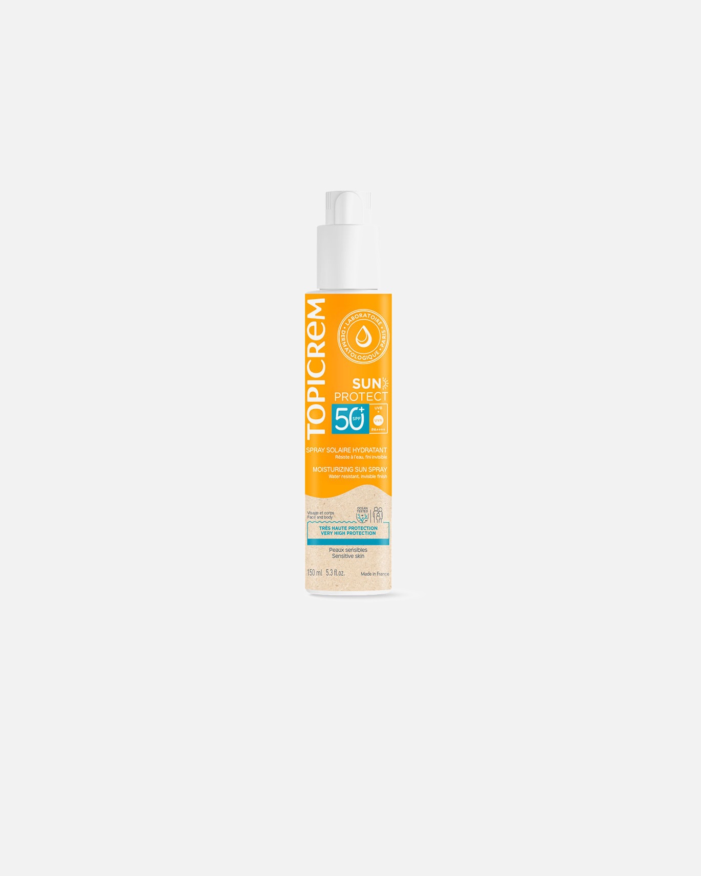 Kindersonnenschutz für Unisex Topicrem SUN PROTECT Sonnenspray LSF50+ 150 ml