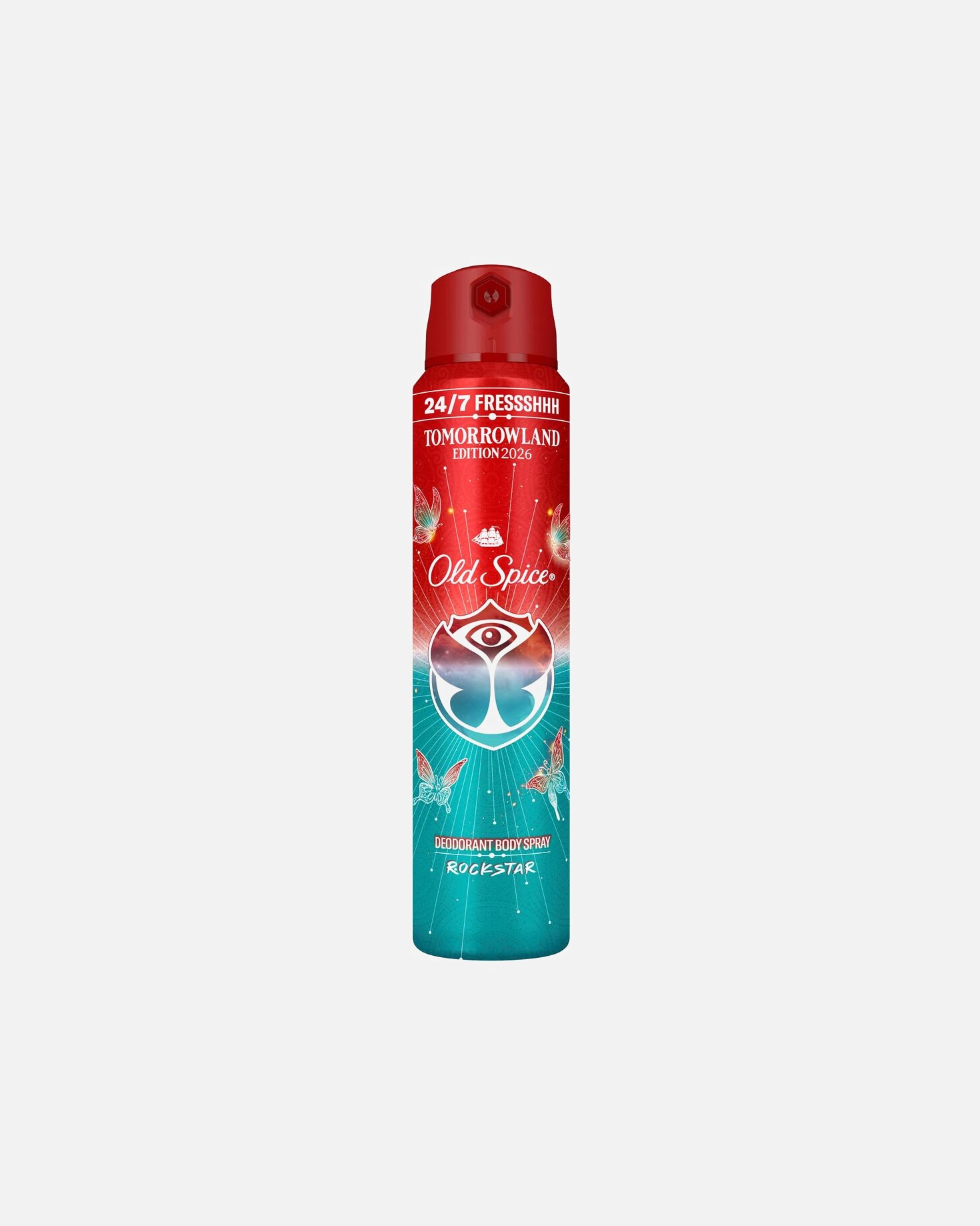 Deodorant für Unisex Old Spice Bodyspray Rockstar 1x250ml
