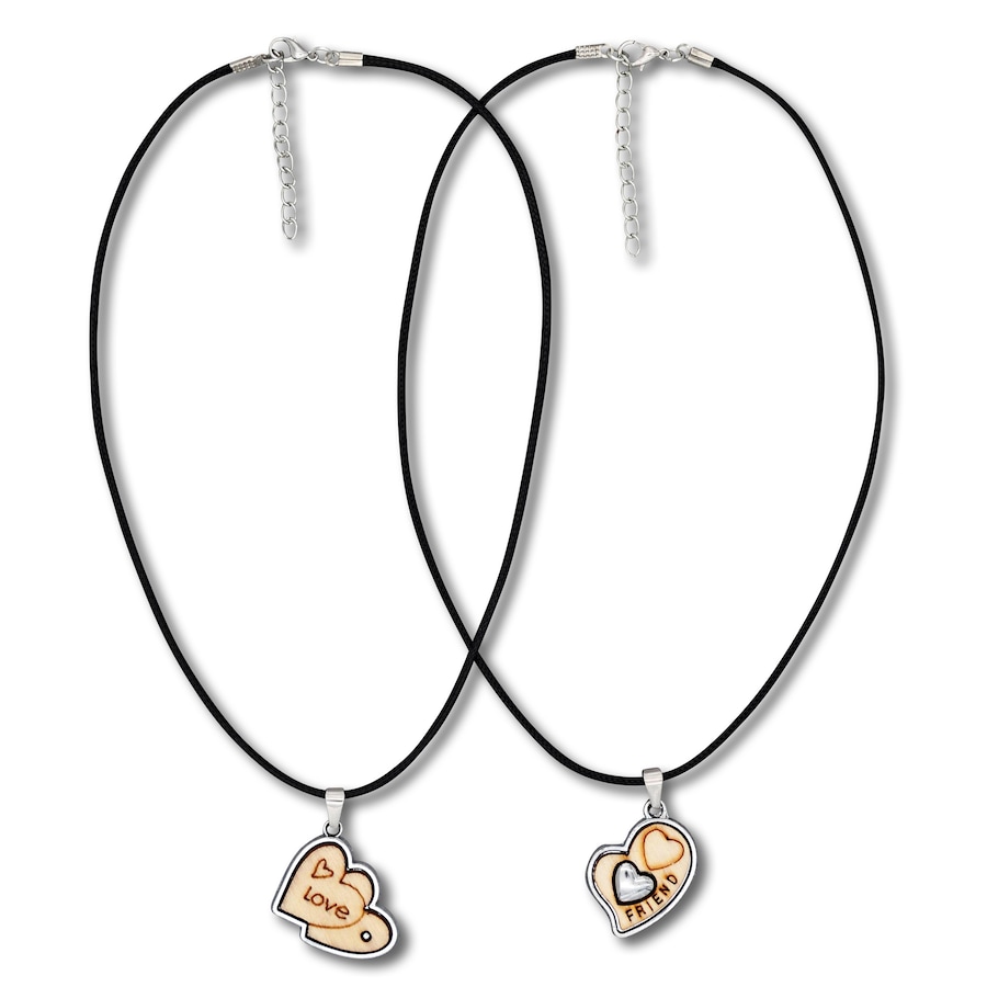 Steuer Anhänger mit Kette Metall 49,5cm Damen