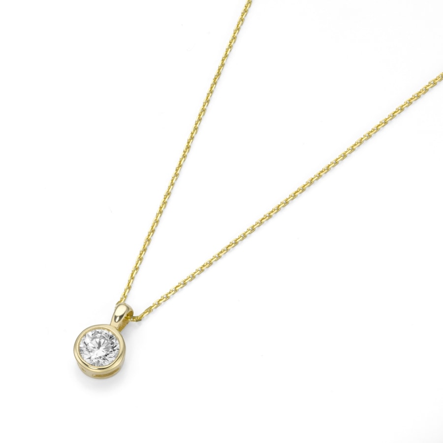 Luigi Merano Kette mit Zirkonia, Gold 375 45 cm Damen